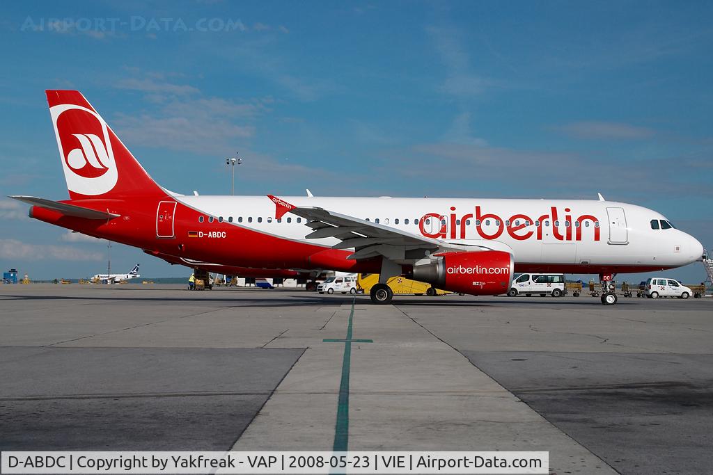 D-ABDC, 2005 Airbus A320-214 C/N 2654, Air Berlin Airbus 320