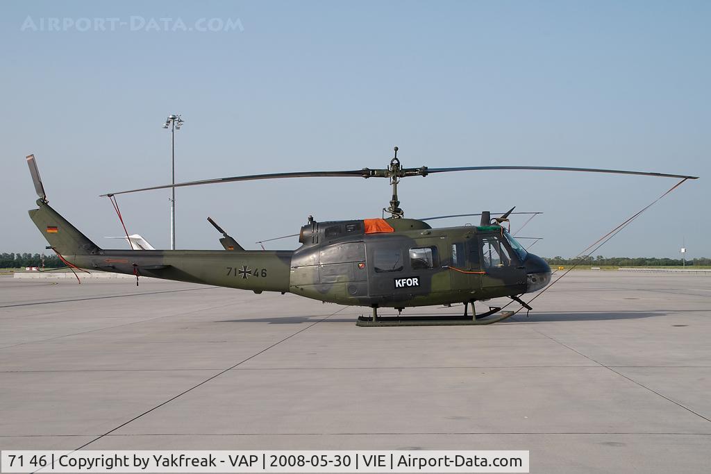 71 46, Bell (Dornier) UH-1D Iroquois (205) C/N 8206, German Air Force Bell UH1