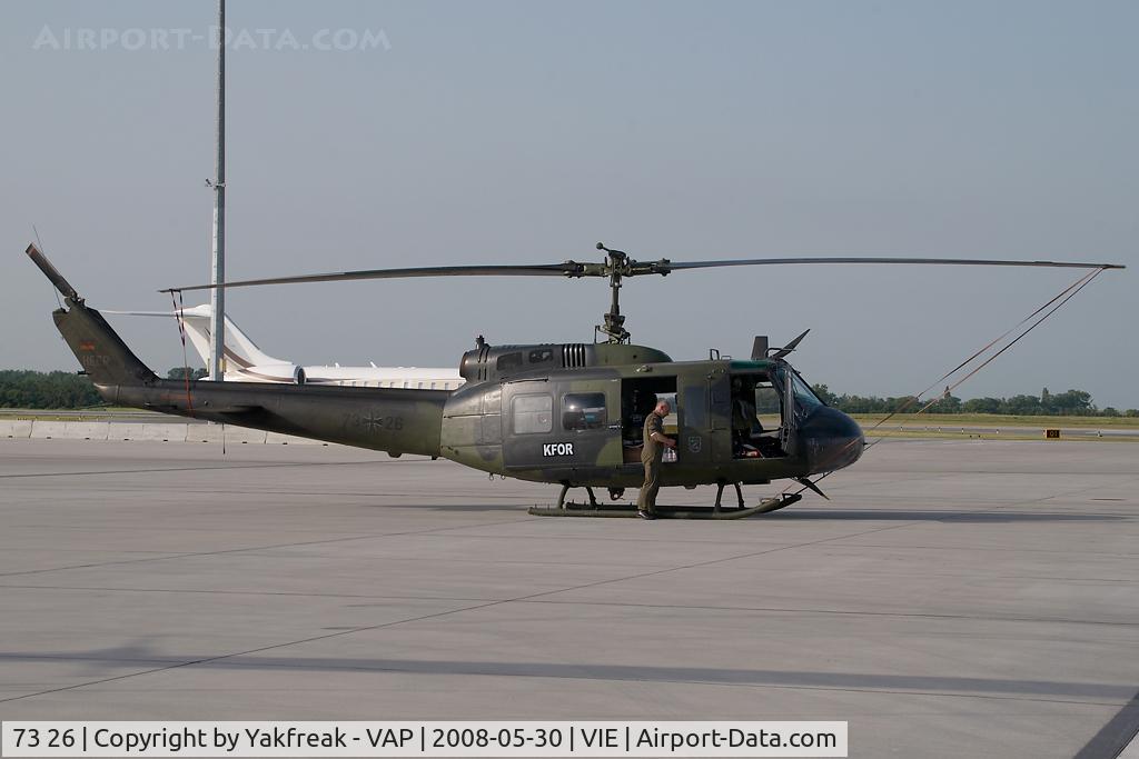 73 26, Bell (Dornier) UH-1D Iroquois (205) C/N 8446, German Air Force Bell UH1