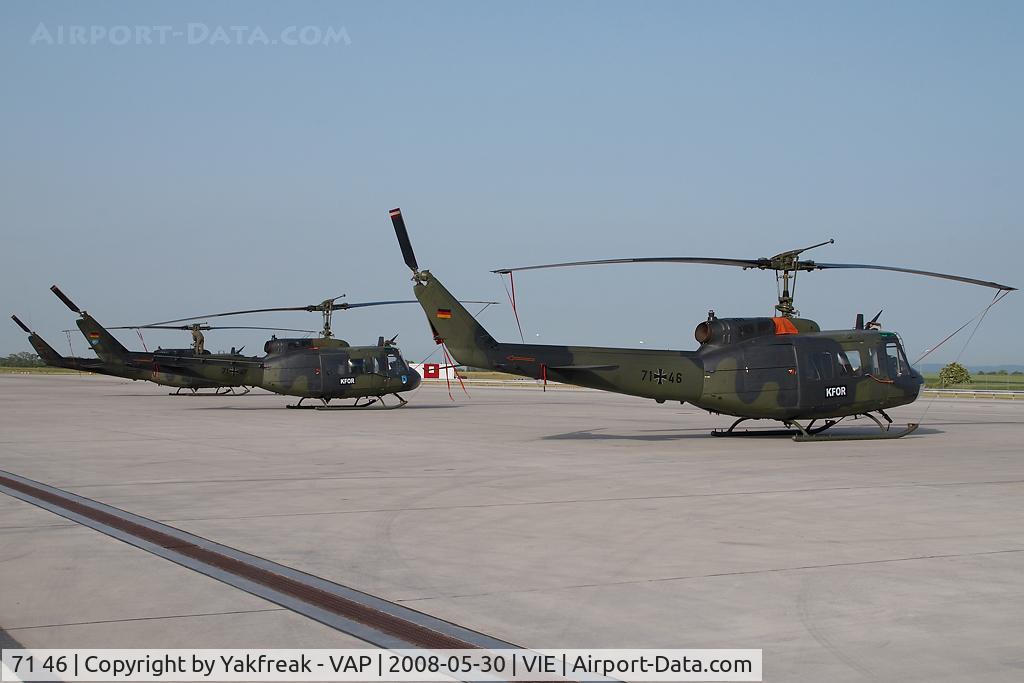 71 46, Bell (Dornier) UH-1D Iroquois (205) C/N 8206, German Air Force Bell UH1