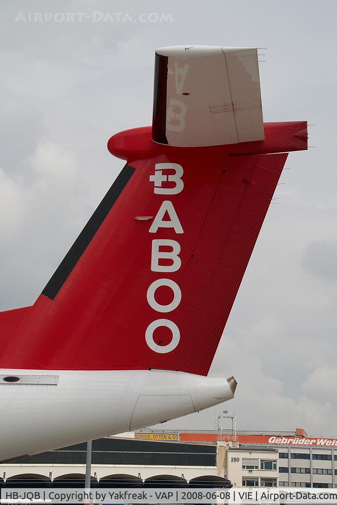 HB-JQB, 2007 De Havilland Canada DHC-8-402Q Dash 8 C/N 4175, Fly Baboo Dash 8-400