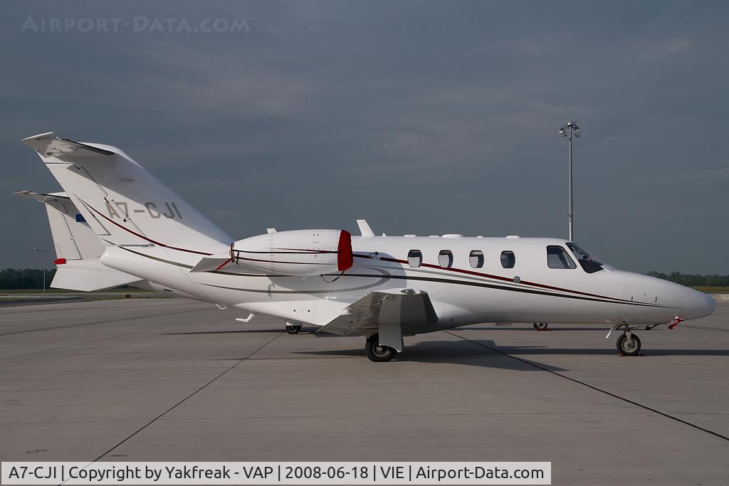 A7-CJI, 2007 Cessna 525 CitationJet CJ1+ C/N 525-0646, Cessna 525 Citationjet