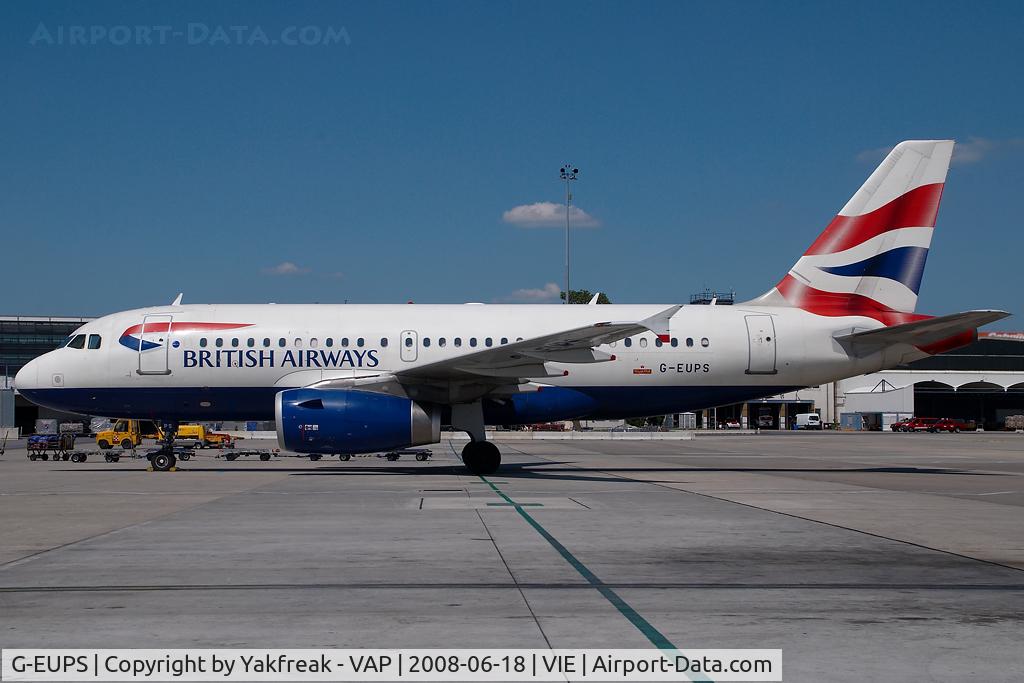 G-EUPS, 2000 Airbus A319-131 C/N 1338, British Airways Airbus 319
