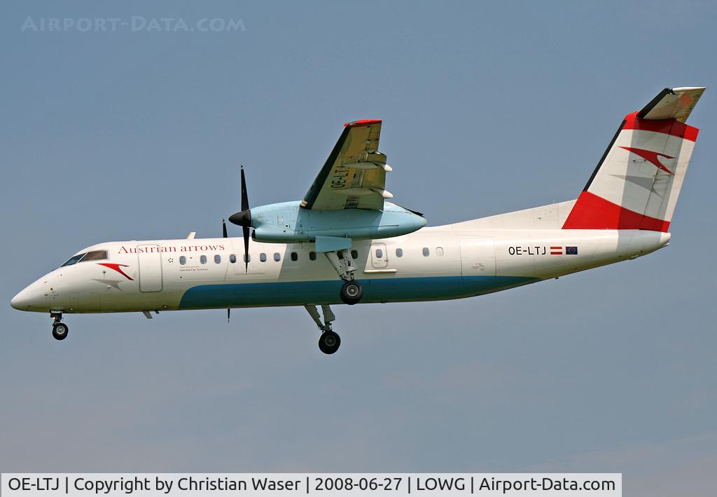 OE-LTJ, 1997 De Havilland Canada DHC-8-314Q Dash 8 C/N 481, Austrian Arrows
