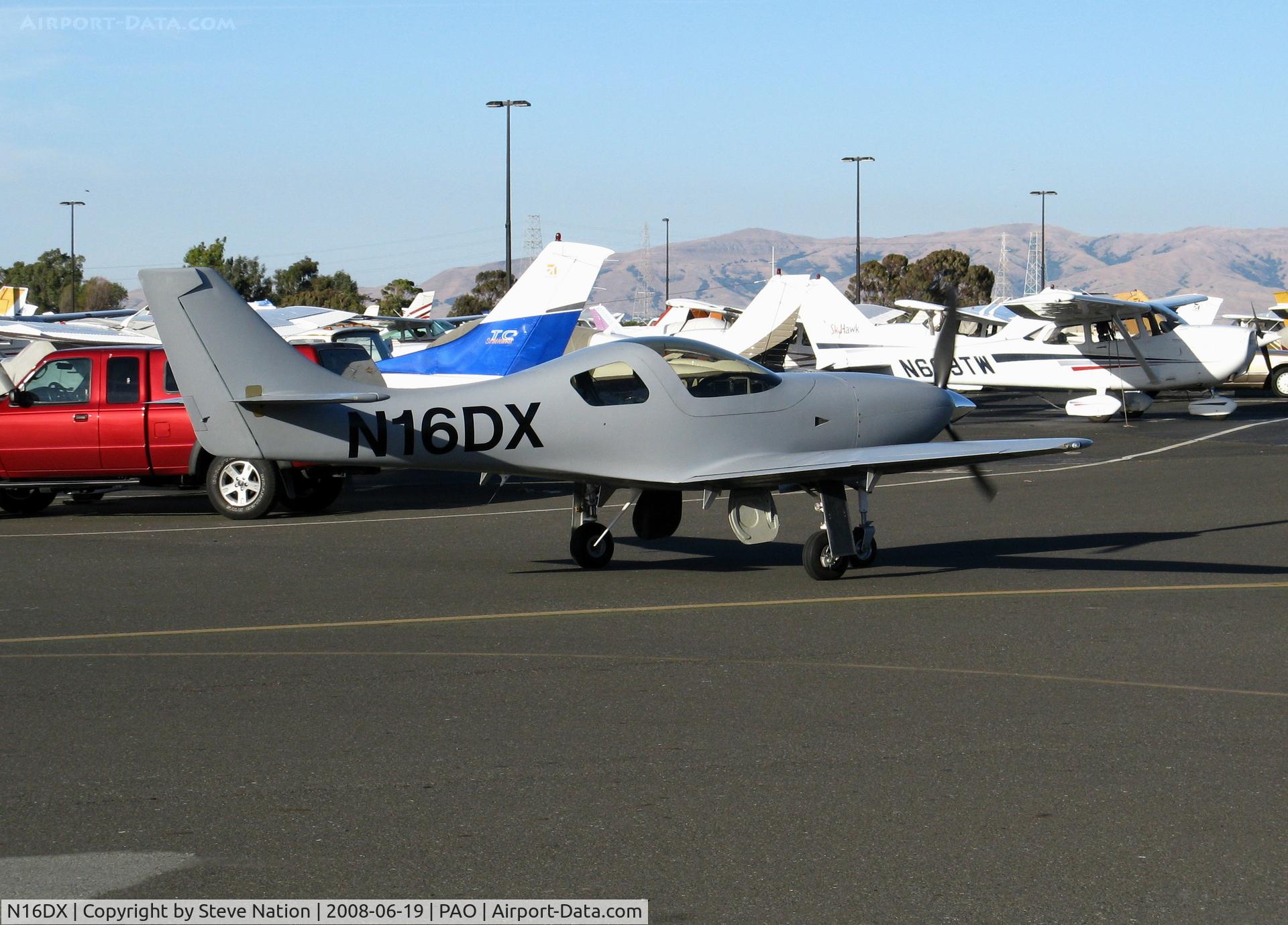 N16DX, 2007 Lancair Legacy C/N L2K-285, 2007 Richardson John W LANCAIR LEGACY @ Palo Alto Municipal
