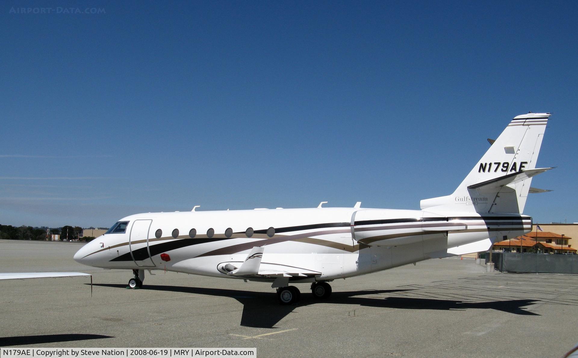 N179AE, 2002 Israel Aircraft Industries Gulfstream 200 C/N 068, 2002 Israel Aircraft Industries GULFSTREAM 200 @ Monterey Peninsula Airport