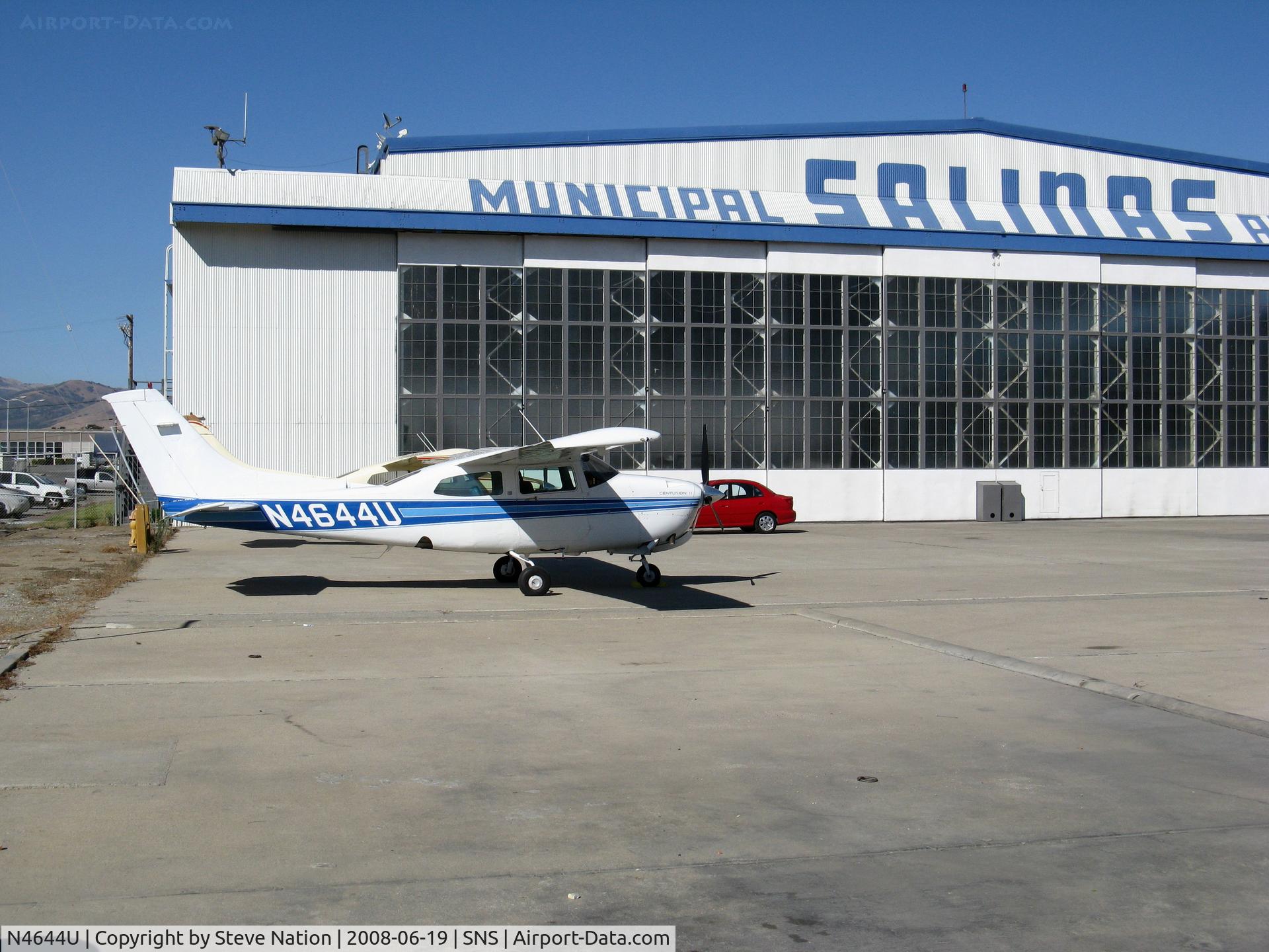 N4644U, 1983 Cessna T210N Turbo Centurion C/N 21064797, 1983 Cessna T210N @ Salinas, CA