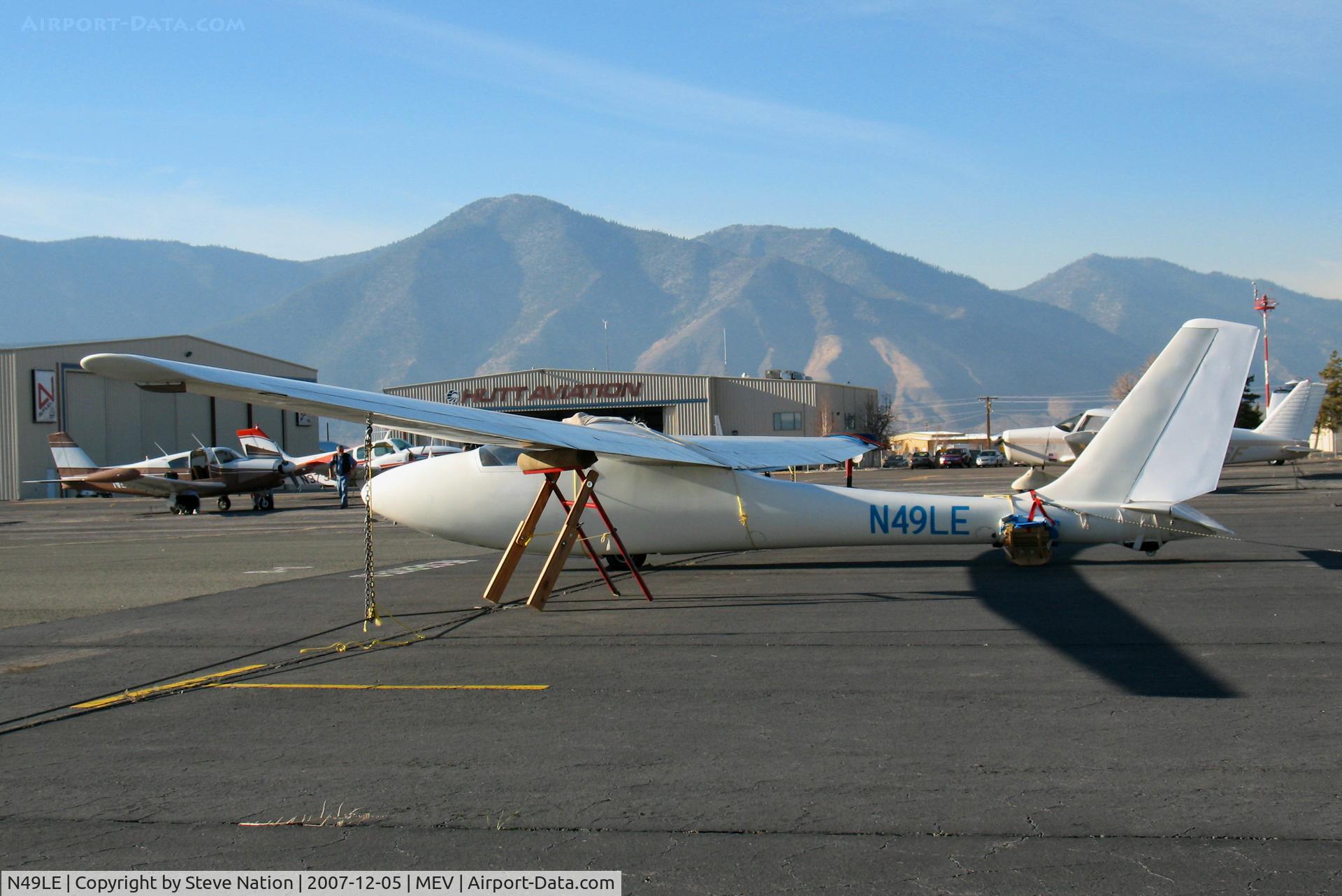 N49LE, 1975 Laister Sailplane Products LP-49 C/N 47K, 1975 Laister Sailplane Products LP-49 @ Minden, V