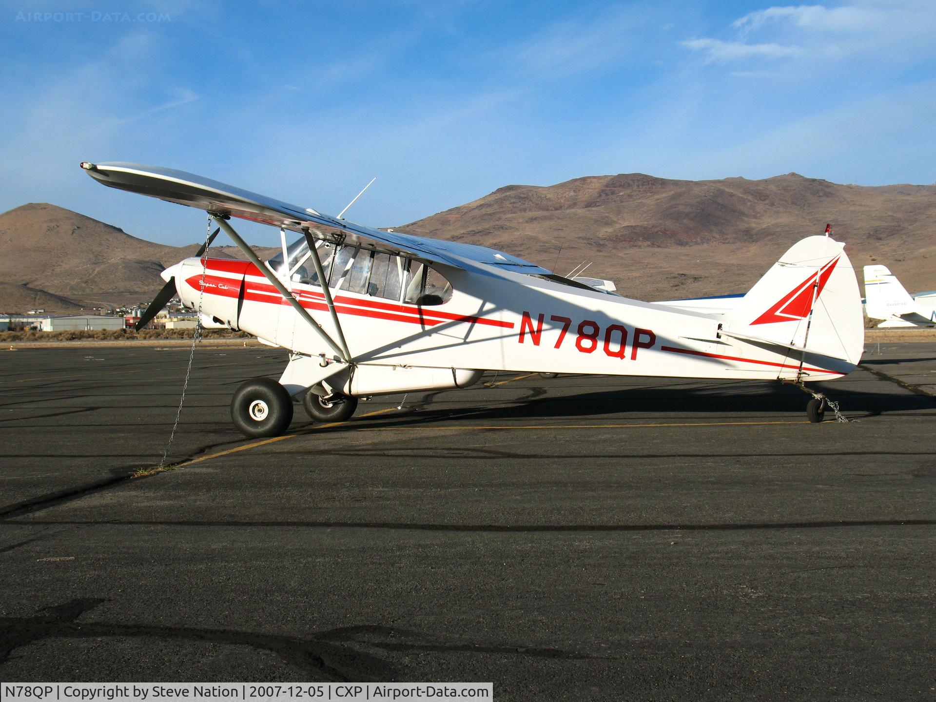 N78QP, 1966 Piper PA-18-150 Super Cub C/N 18-8469, 1966 Piper PA-18-150 @ Carson City, NV