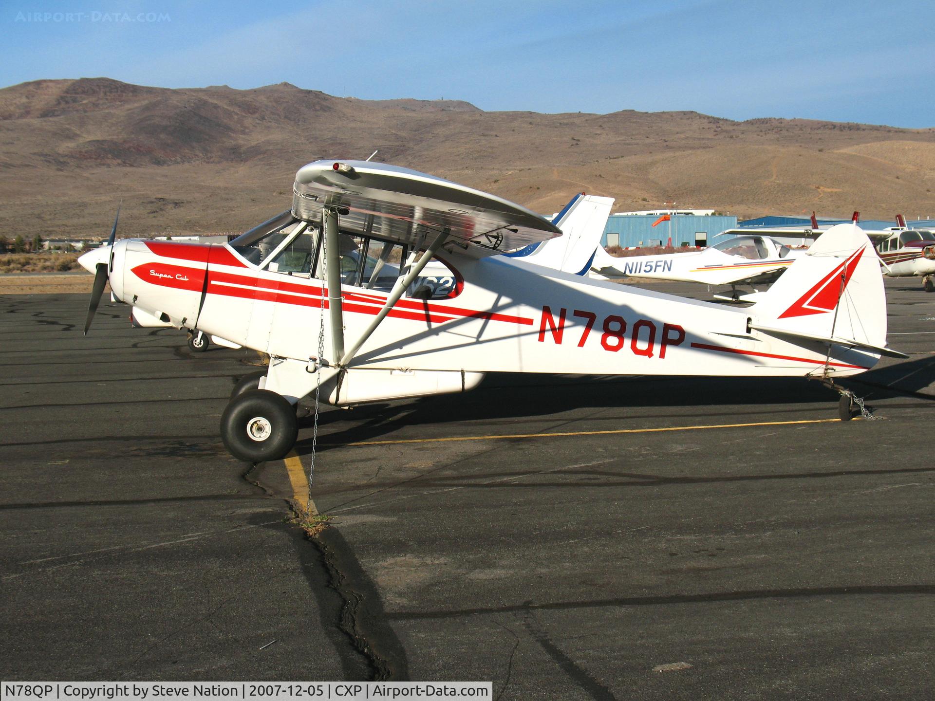 N78QP, 1966 Piper PA-18-150 Super Cub C/N 18-8469, 1966 Piper PA-18-150 @ Carson City, NV