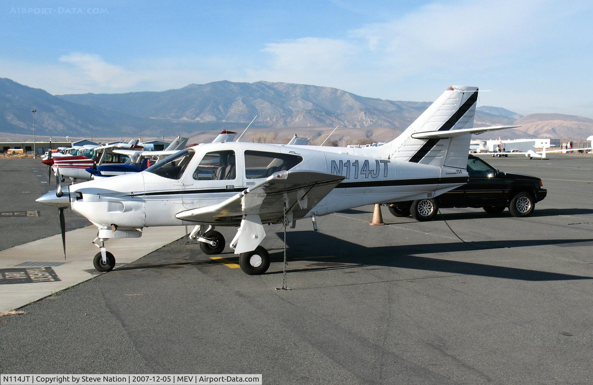 N114JT, 1976 Rockwell International 114 Commander C/N 14104, 1976 Rockwell International 114 @ Minden, NV