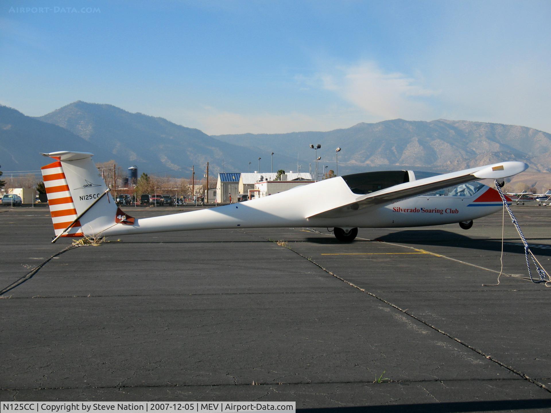 N125CC, 1982 Grob G-103 Twin Astir C/N 3710, Silverado Soaring 1982 Burkhart Grob Flugzeugbau G103 TWIN ASTIR @ Minden, V