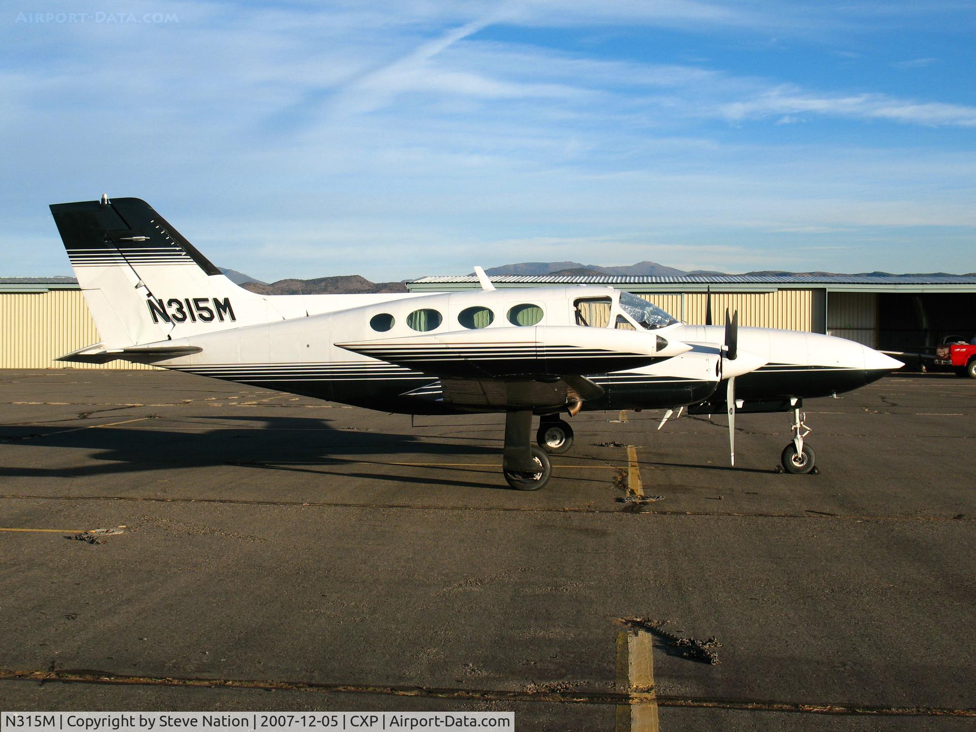 N315M, 1971 Cessna 421B Golden Eagle C/N 421B0107, 1971 Cessna 421B @ Carson City, NV