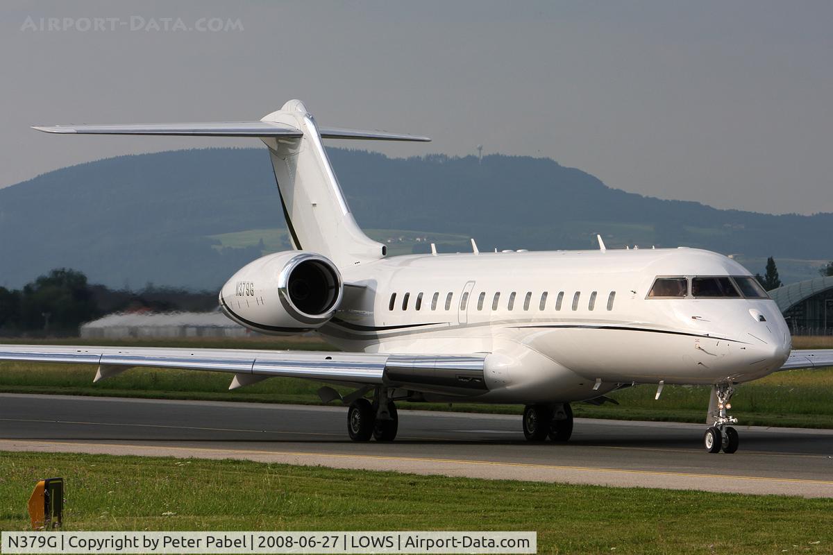 N379G, 2006 Bombardier BD-700-1A10 Global Express XRS C/N 9199, nice Visitor