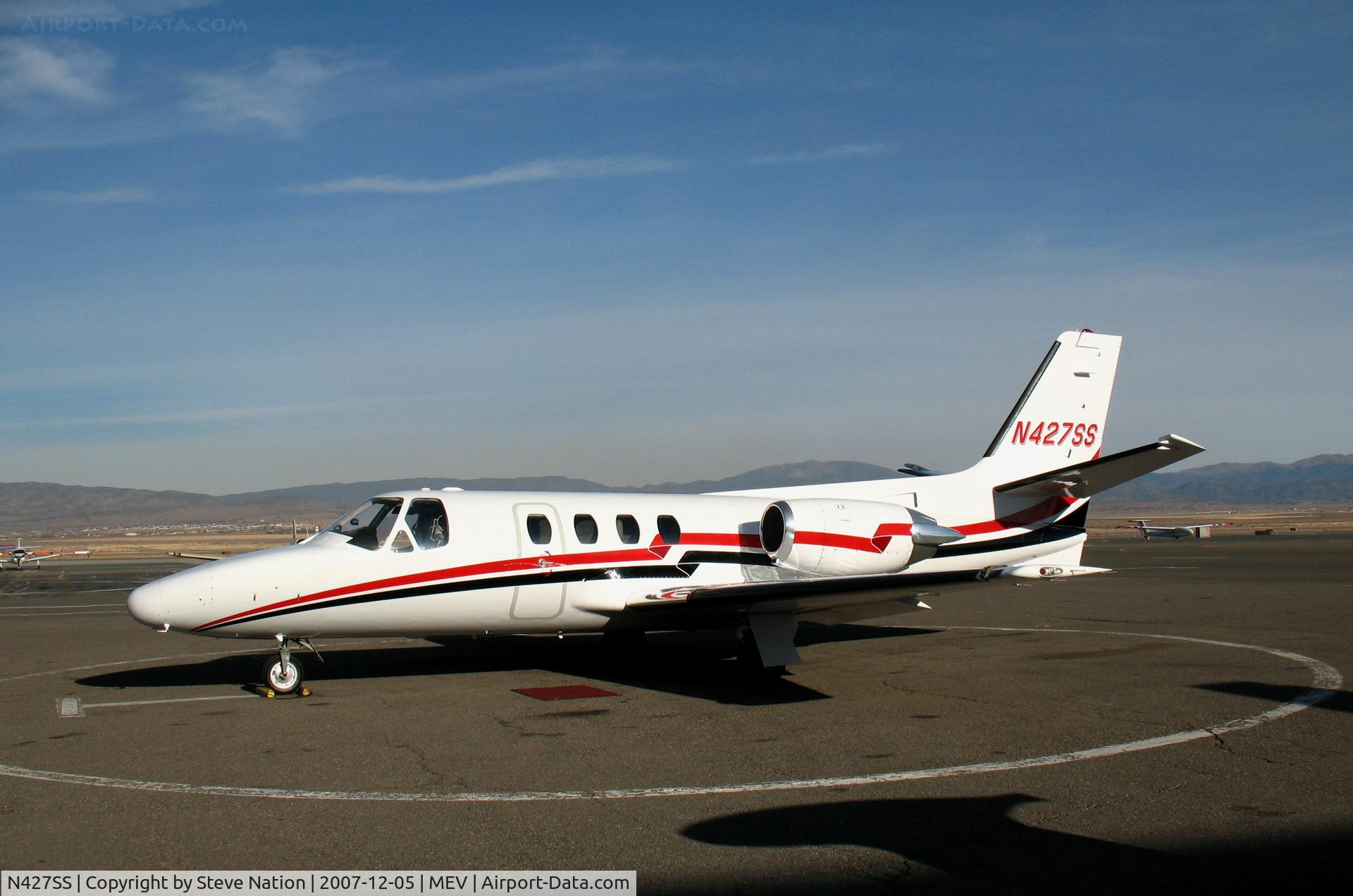 N427SS, 1984 Cessna 501 Citation I/SP C/N 501-0681, 1984 Cessna 501 @Minden, NV