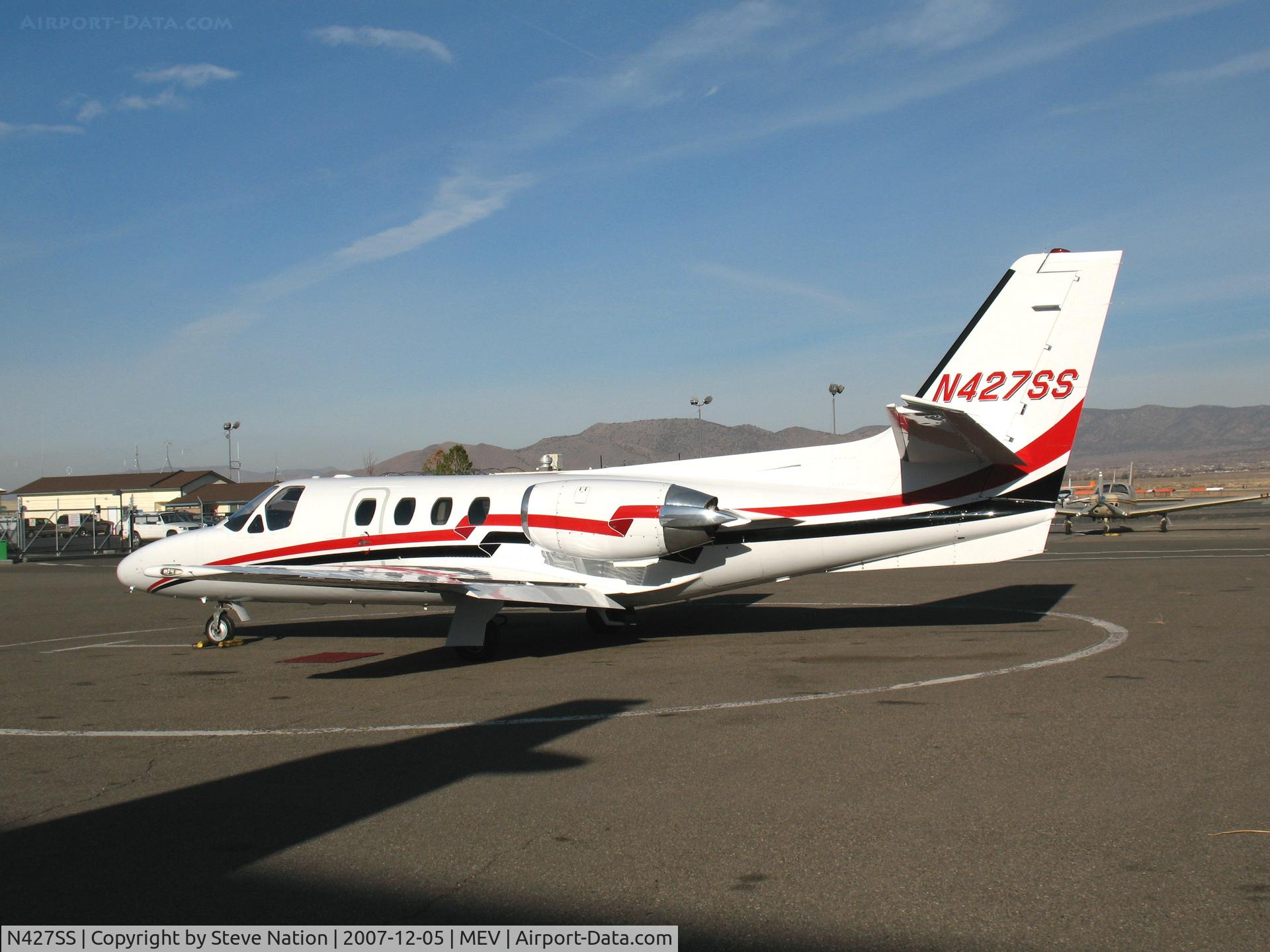N427SS, 1984 Cessna 501 Citation I/SP C/N 501-0681, 1984 Cessna 501 @Minden, NV