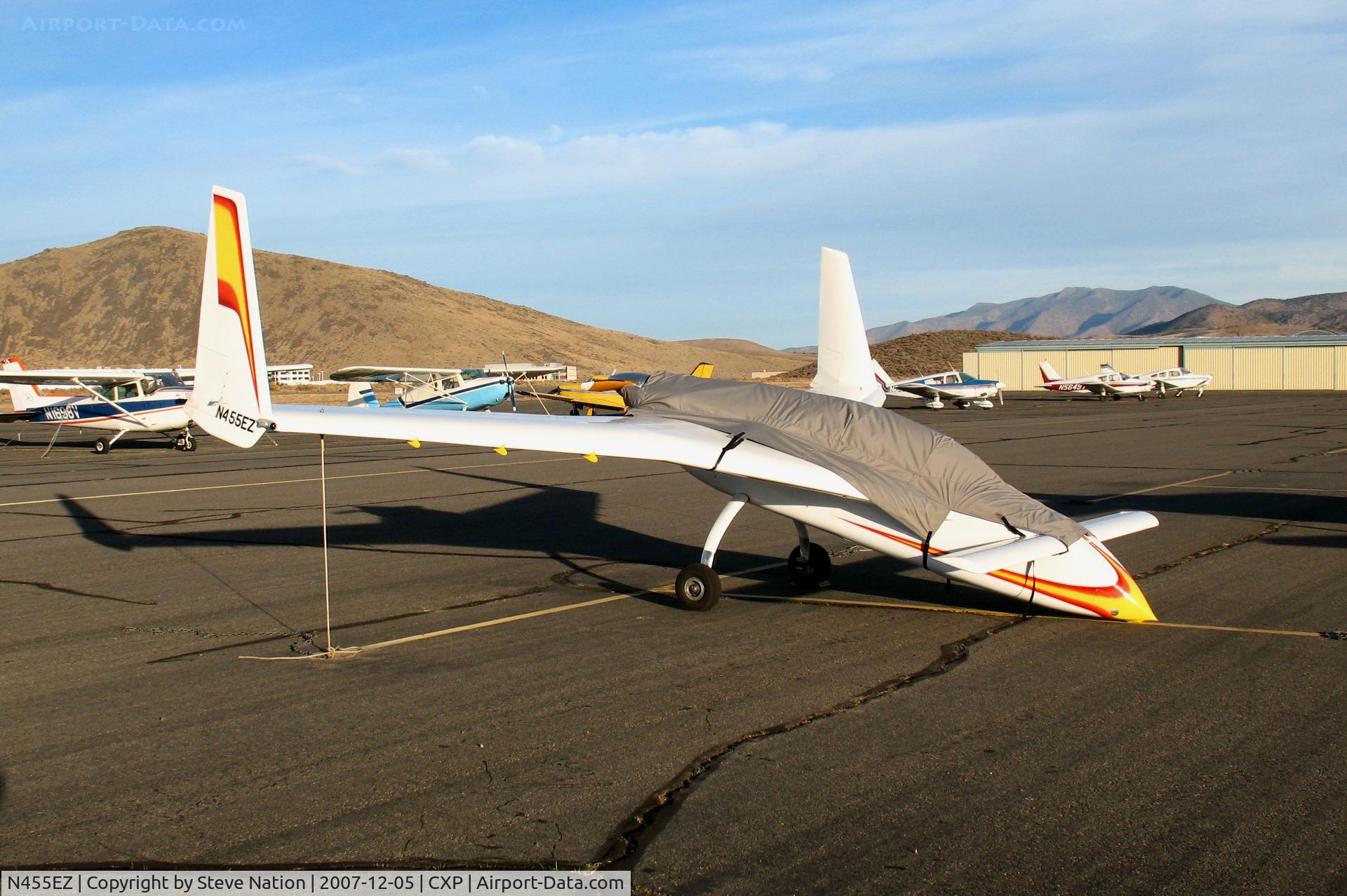 N455EZ, 1982 Rutan Long-EZ C/N 455, 1982 Iwatate Debbie LONG-EZ @ Carson City, NV