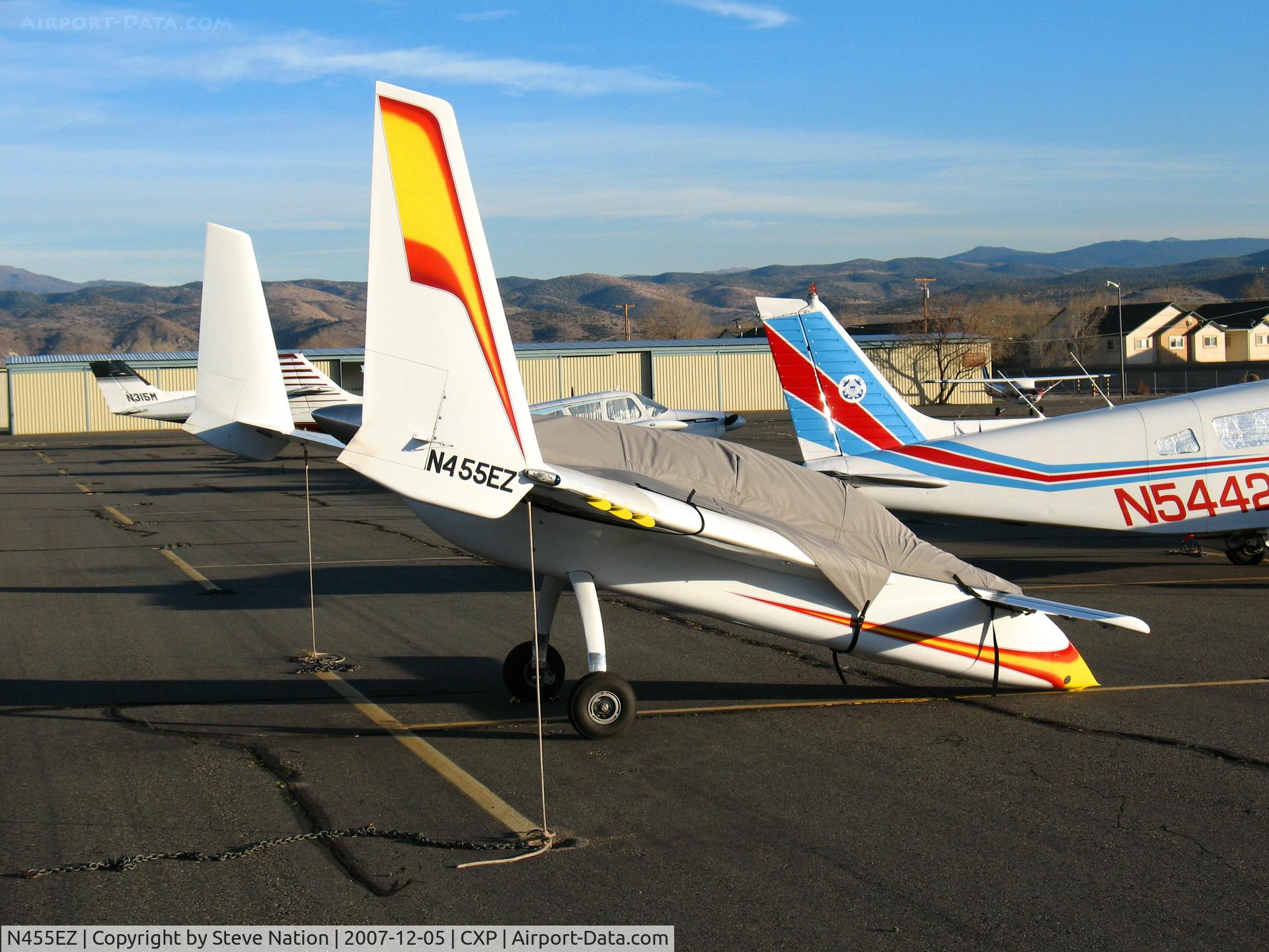 N455EZ, 1982 Rutan Long-EZ C/N 455, 1982 Iwatate Debbie LONG-EZ @ Carson City, NV