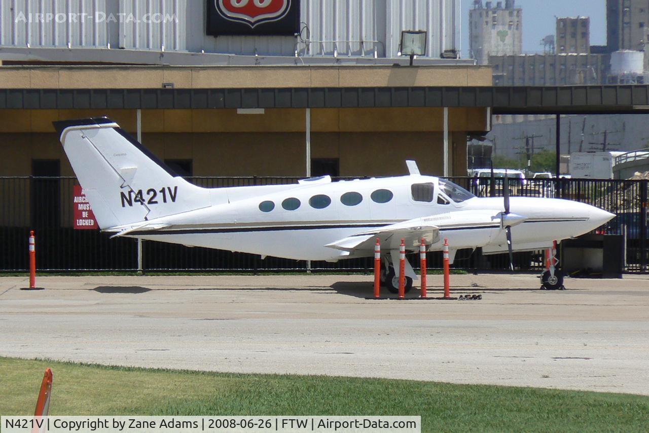 N421V, 1977 Cessna 421C Golden Eagle C/N 421C0449, At Meacham Field