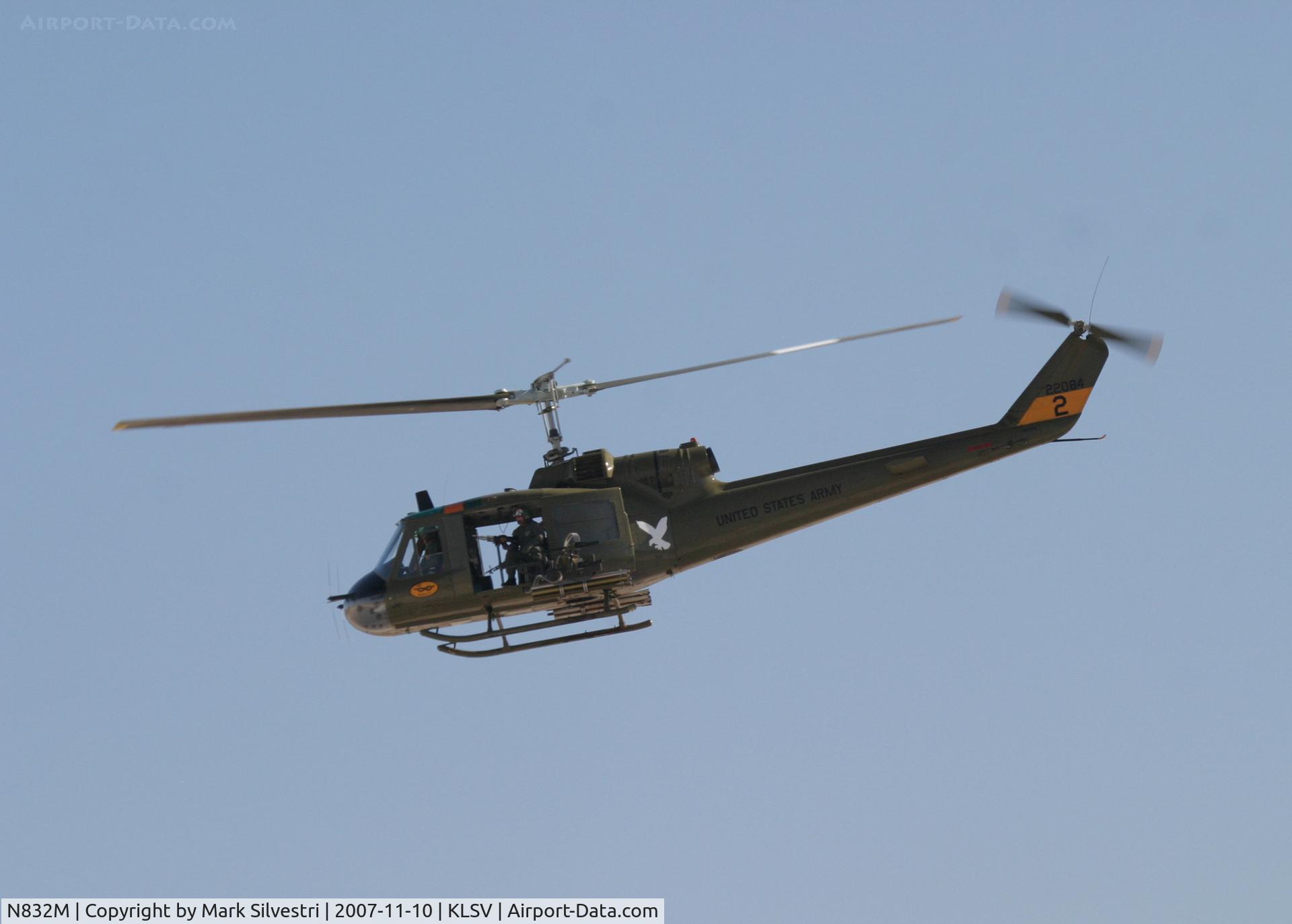 N832M, 1963 Bell UH-1B Iroquois C/N 604, Aviation Nation 2007