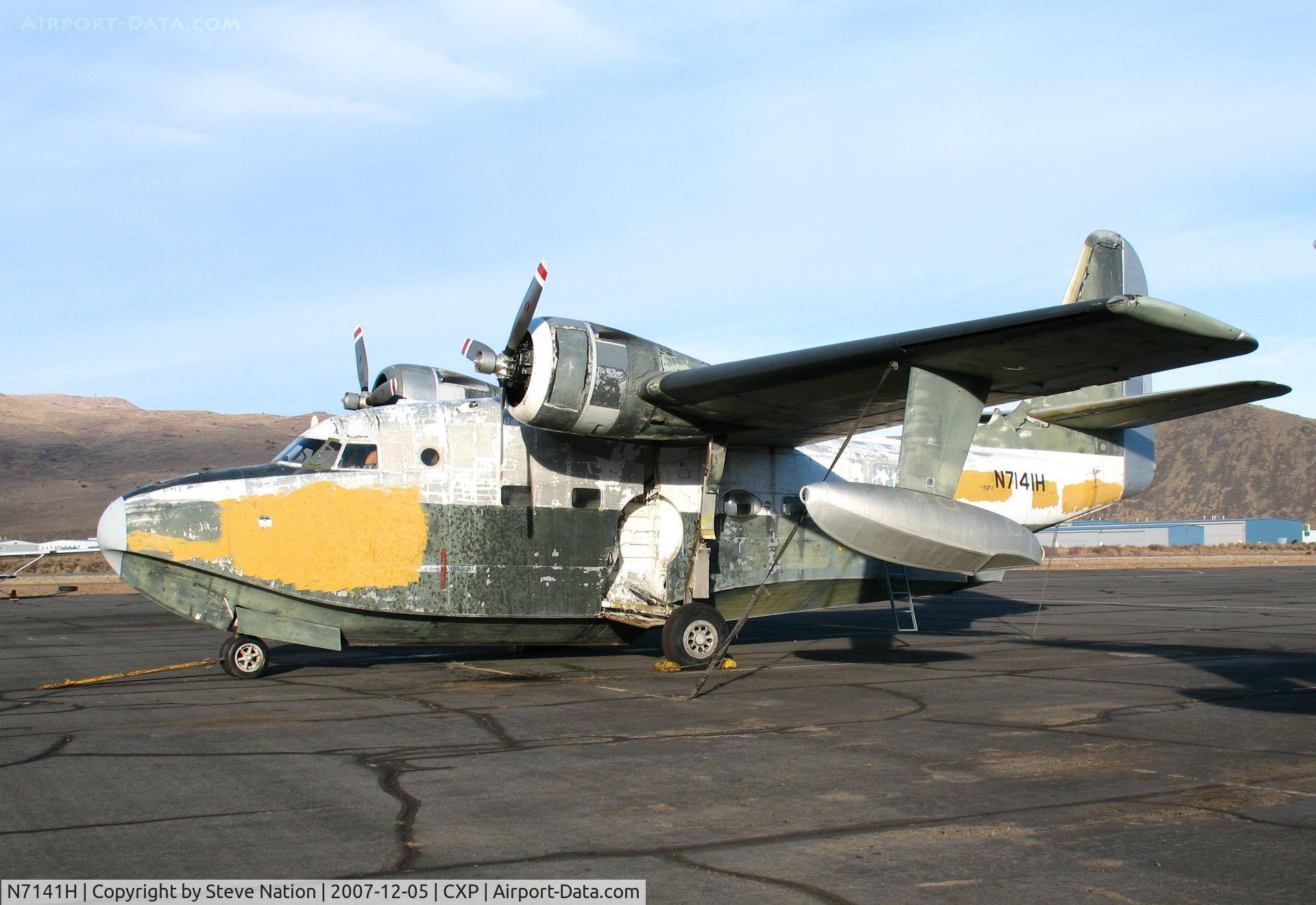 N7141H, 1953 Grumman HU-16C (UF-1) Albatross C/N G-239, ex-USN 1953 Grumman HU-16C @ Carson City, NV
