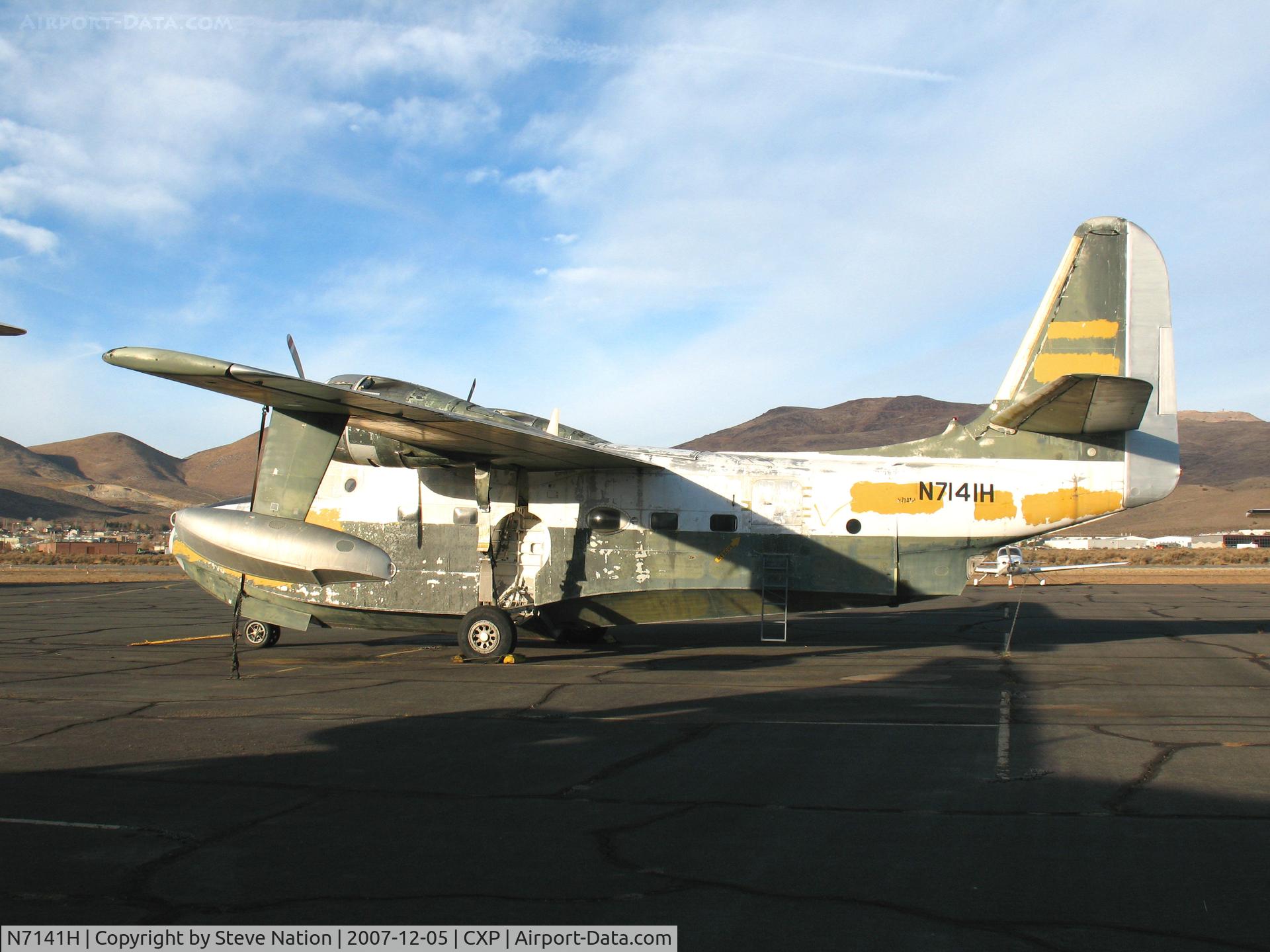 N7141H, 1953 Grumman HU-16C (UF-1) Albatross C/N G-239, ex-USN 1953 Grumman HU-16C @ Carson City, NV