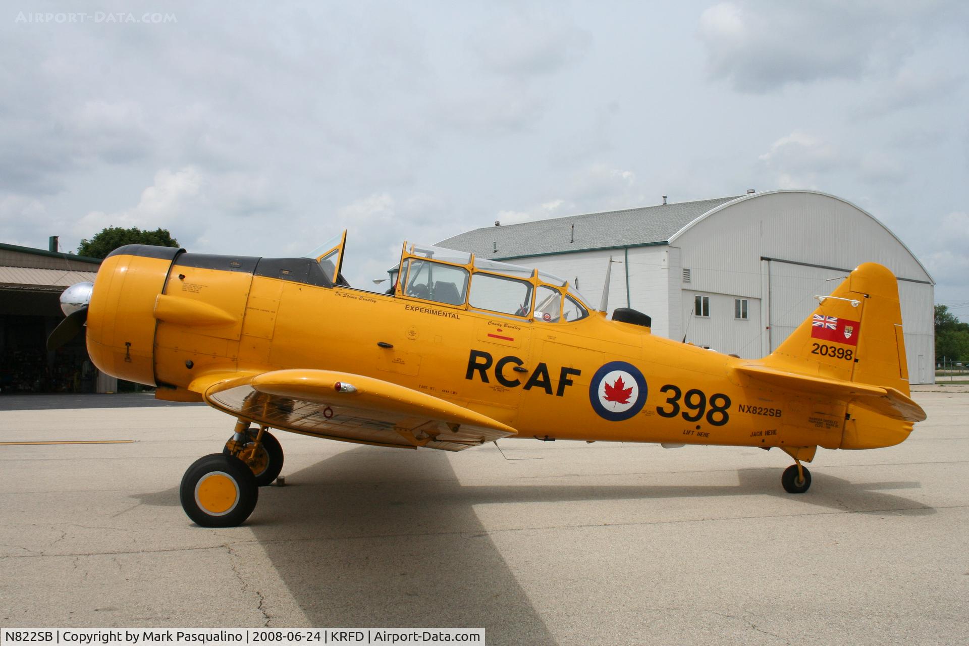N822SB, 1952 Canadian Car & Foundry Harvard MK IV C/N CCF4-189, Harvard MK IV