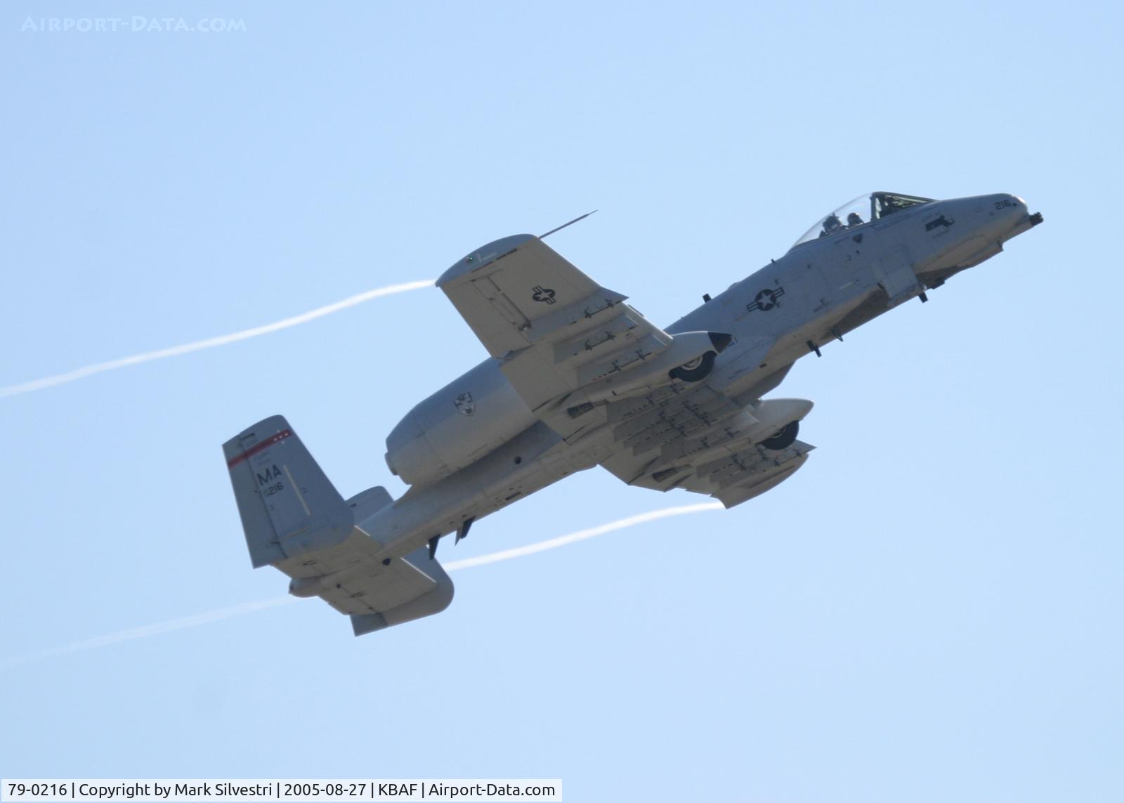 79-0216, 1979 Fairchild Republic A-10A Thunderbolt II C/N A10-0480, Barnes 2005
