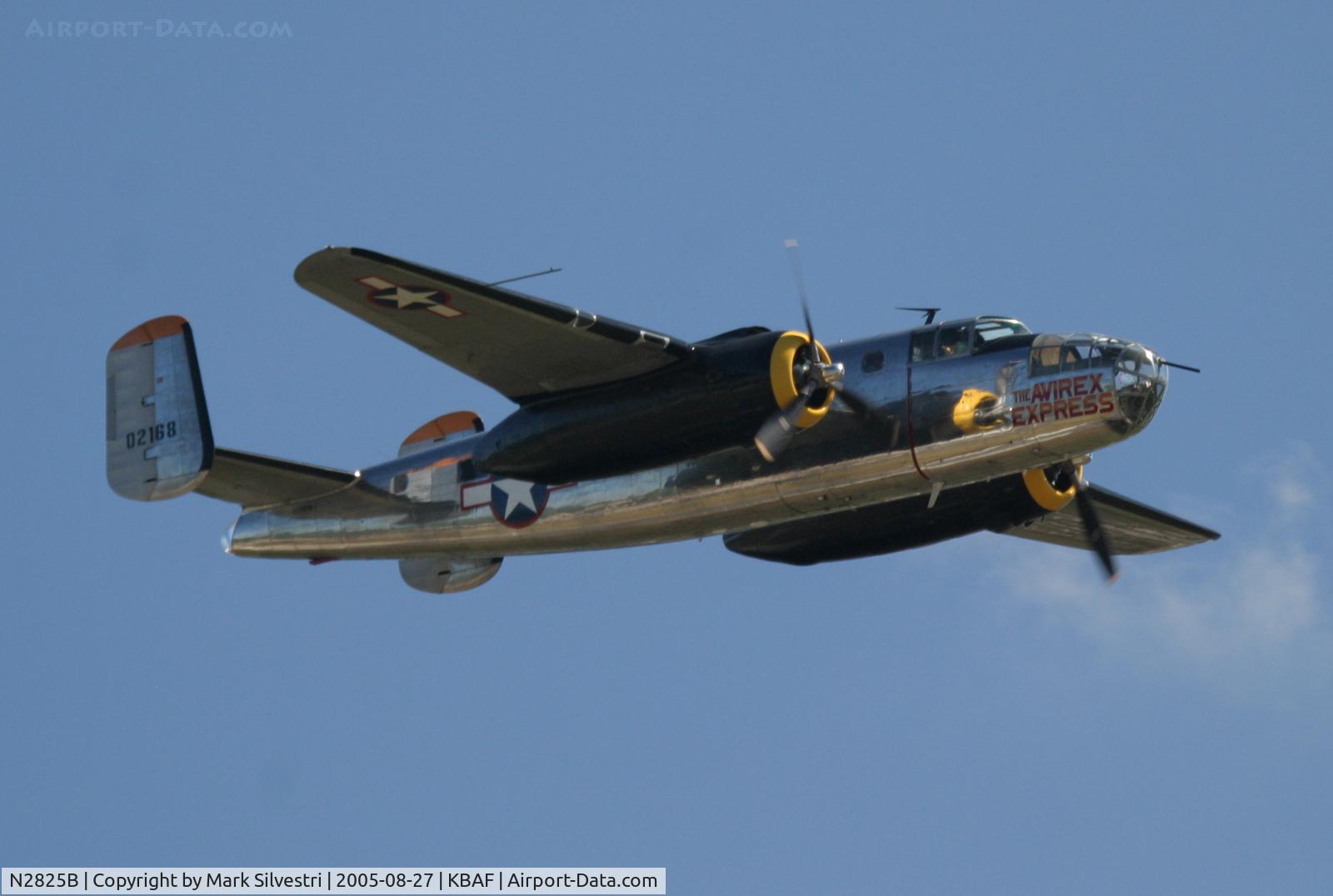 N2825B, 1940 North American RB-25 Mitchell C/N 62-2837, Barnes 2005