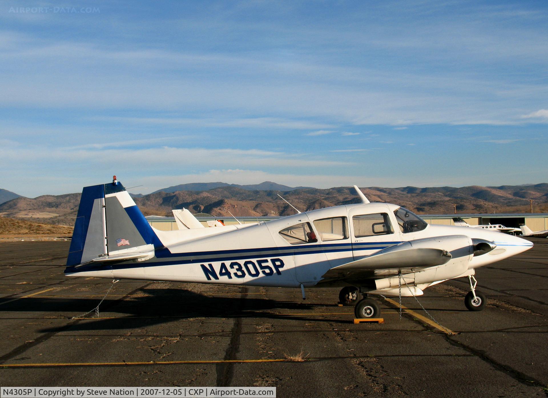 N4305P, 1959 Piper PA-23-160 Apache C/N 23-1806, 1959 Piper PA-23-160 @ Carson City, NV