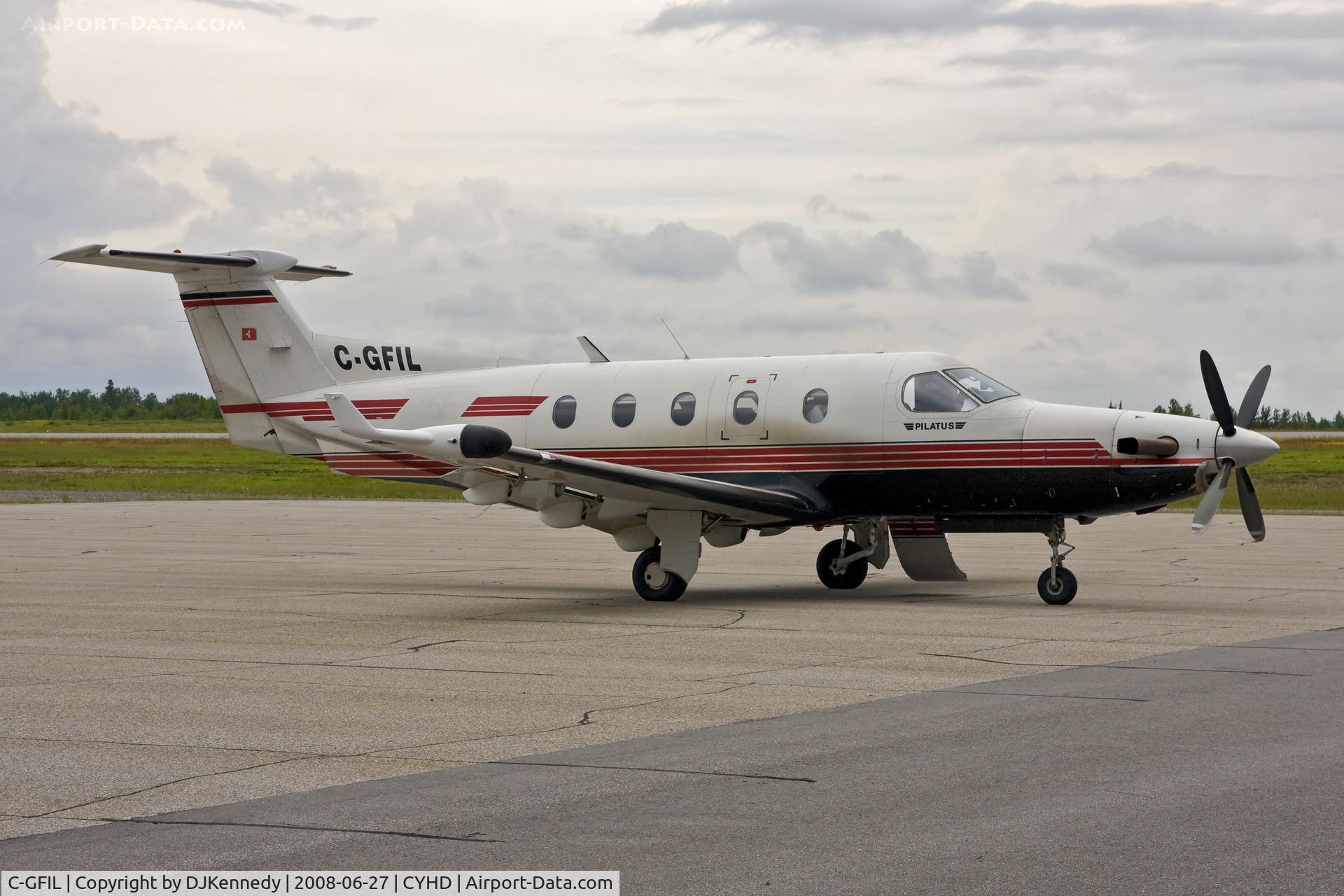 C-GFIL, 1999 Pilatus PC-12/45 C/N 268, Air Bravo - June 27, 2008