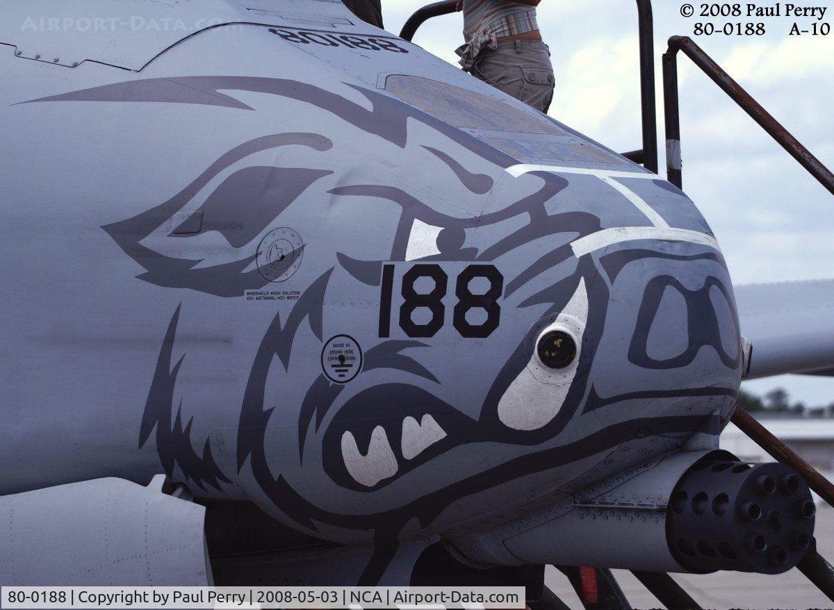 80-0188, 1980 Fairchild Republic A-10C Thunderbolt II C/N A10-0538, Fitting art for the unit and the airframe