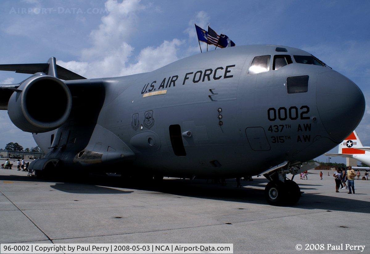 96-0002, 1996 McDonnell Douglas C-17A Globemaster III C/N P-34, Big by most any standards