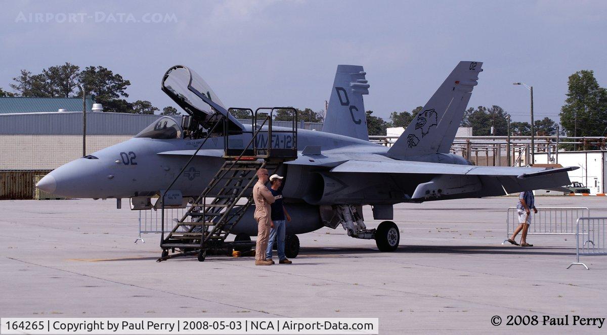 164265, 1991 McDonnell Douglas F/A-18C Hornet C/N 1028/C244, Talking shop