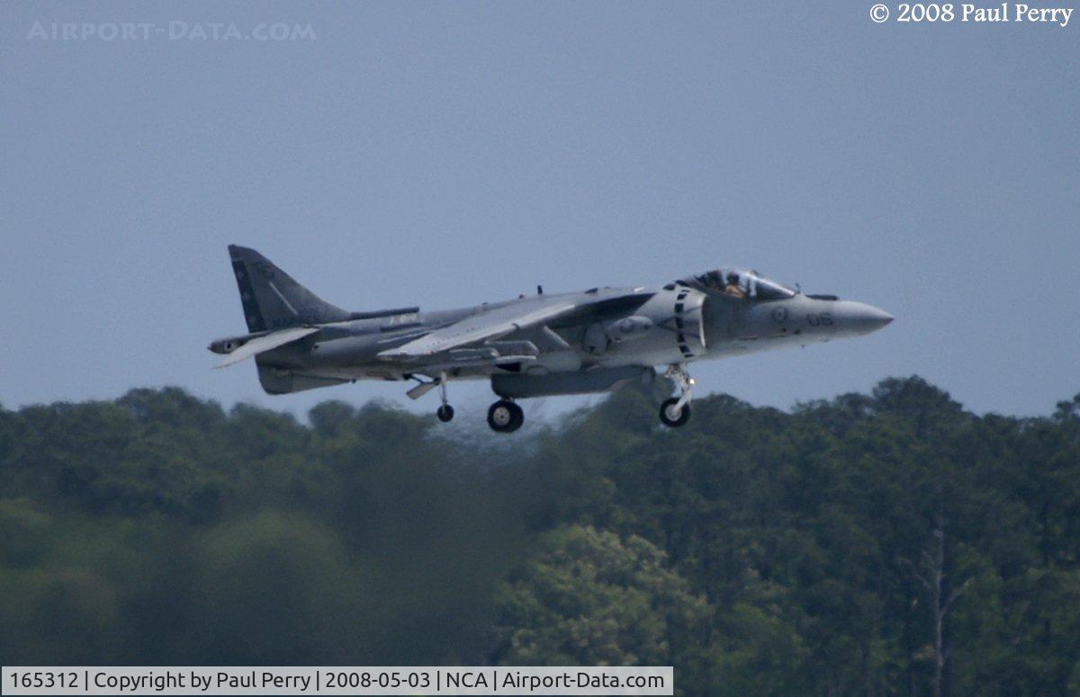 165312, Boeing AV-8B+(R)-24-MC C/N 270, Bringing the Harrier back in