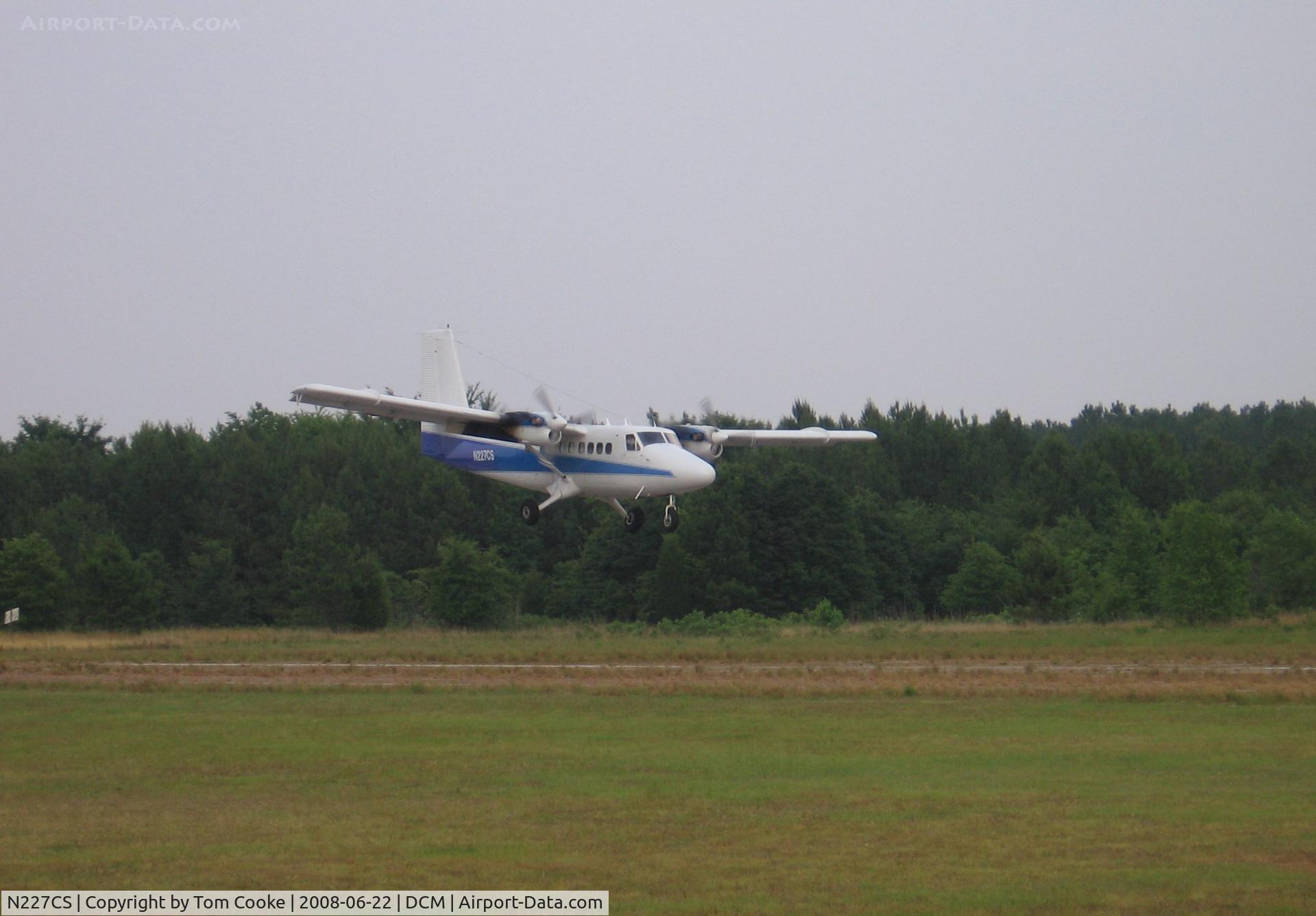 N227CS, 1966 De Havilland Canada DHC-6-100 Twin Otter C/N 27, coming back empty