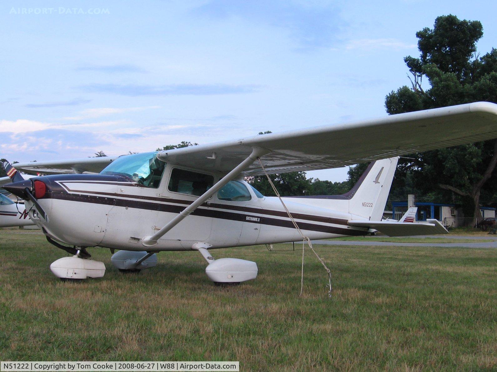 N51222, 1980 Cessna 172P C/N 17274283, 172 with Powerflow exhaust