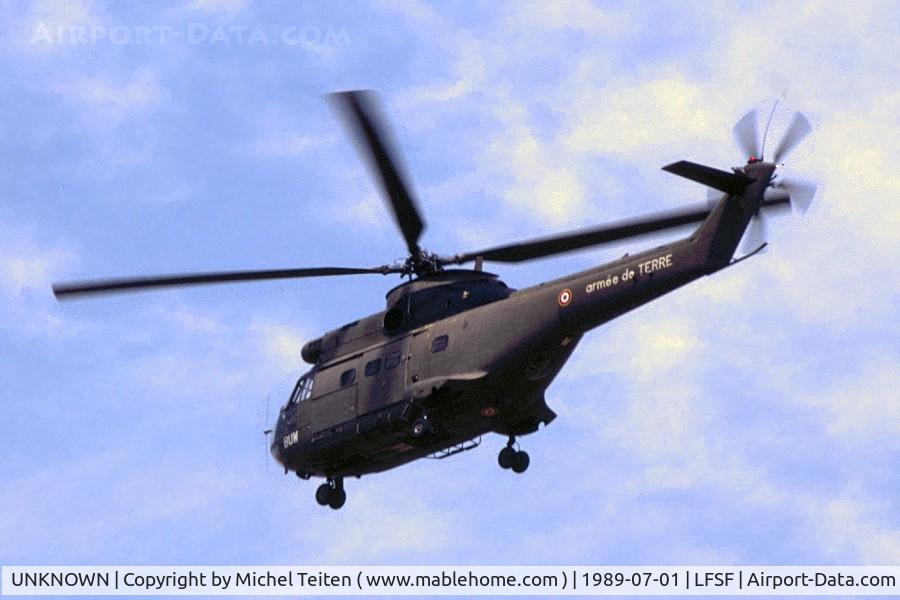 UNKNOWN, Helicopters Various C/N unknown, SA330 from 7e RHC / ALAT