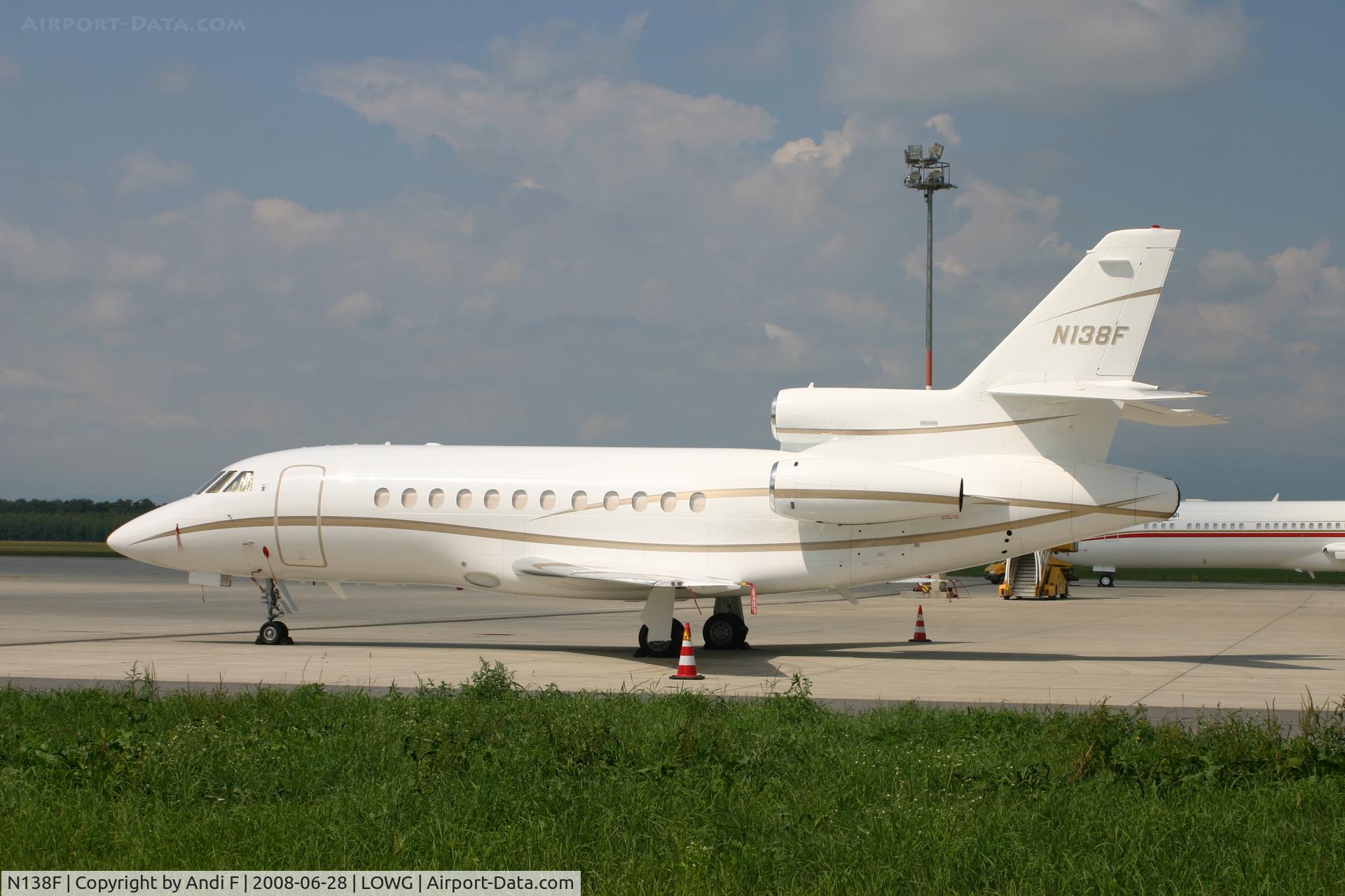 N138F, 1998 Dassault Falcon 900B C/N 174, looks great