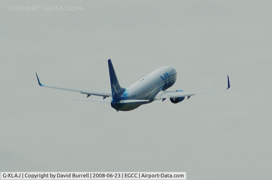G-XLAJ, 2006 Boeing 737-8Q8 C/N 30703, XL.com - Taking Off