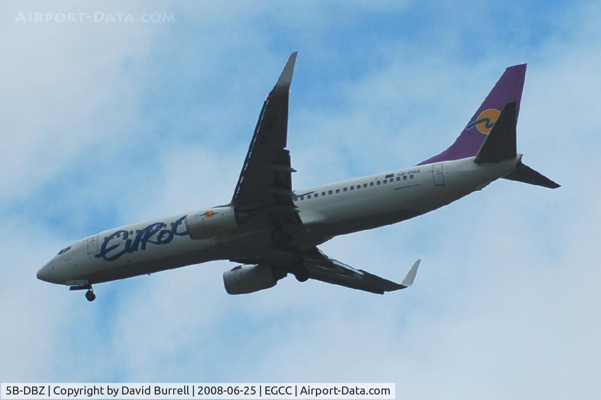 5B-DBZ, 2006 Boeing 737-8BK C/N 33030, Eurocypria - On Approach