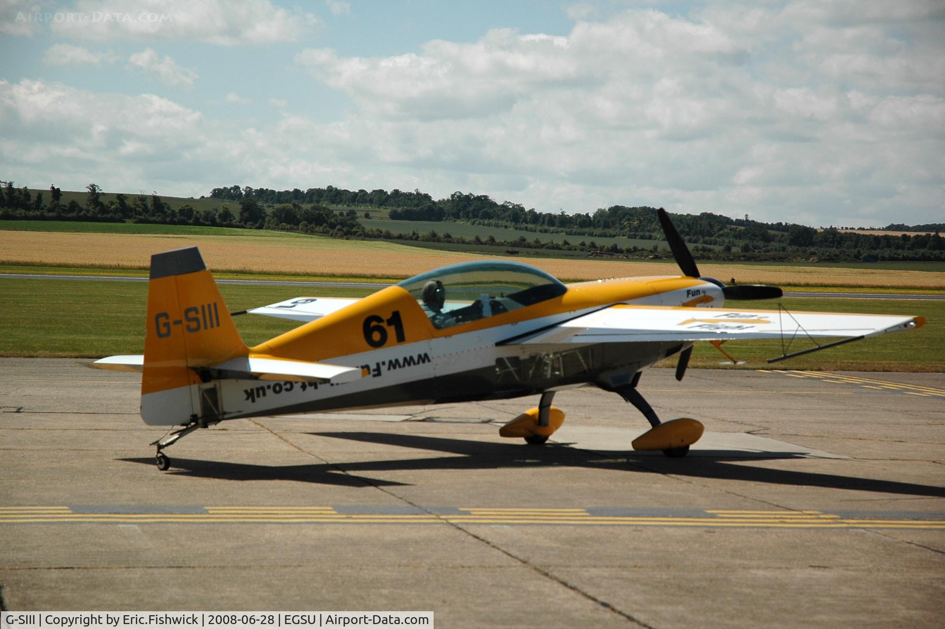 G-SIII, 1994 Extra EA-300 C/N 058, 2. G-SIII at British Aerobatics Championships June 2008