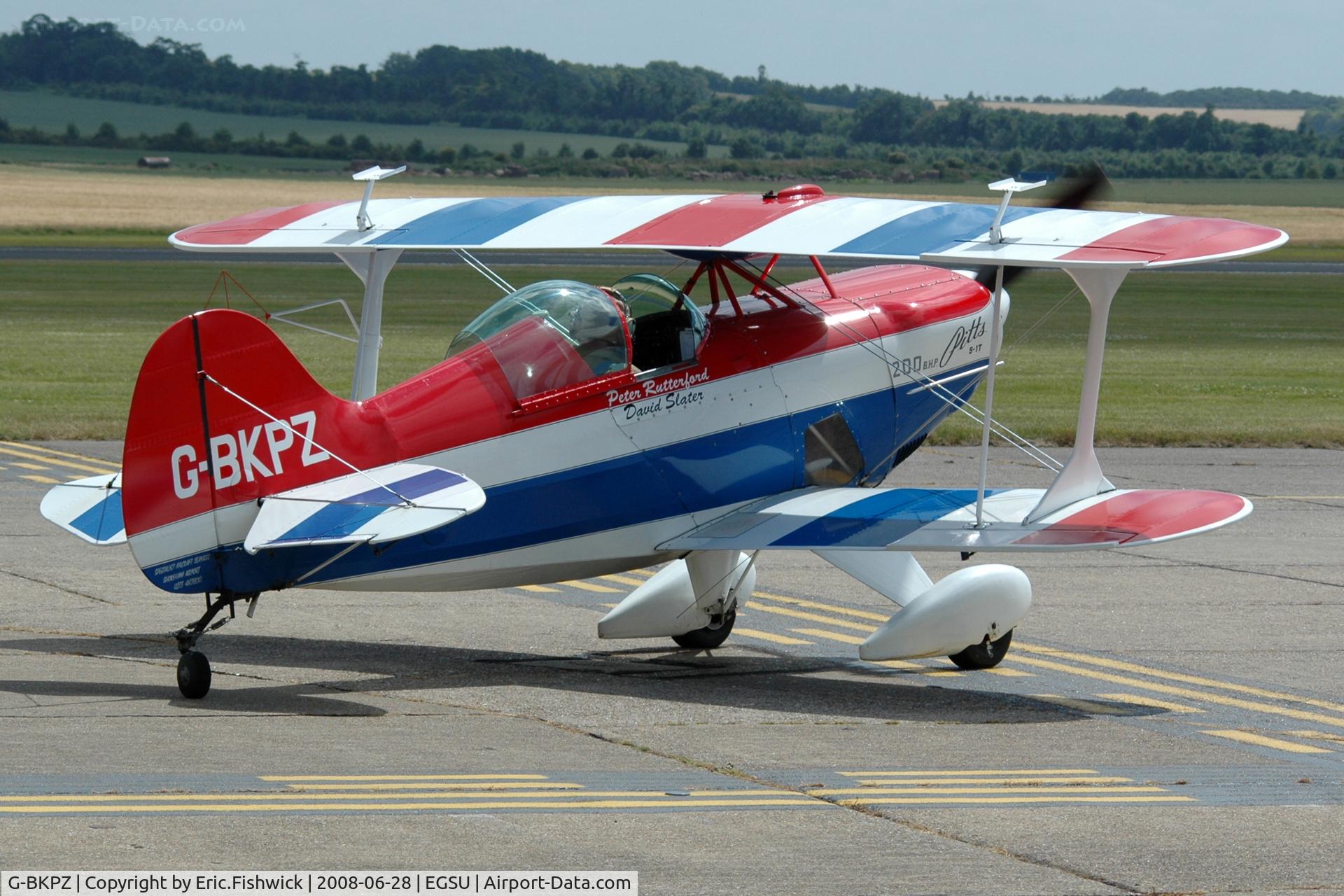 G-BKPZ, 1984 Pitts S-1T Special C/N PFA 009-10852, 2. G-BKPZ at British Aerobatics Championships June 2008