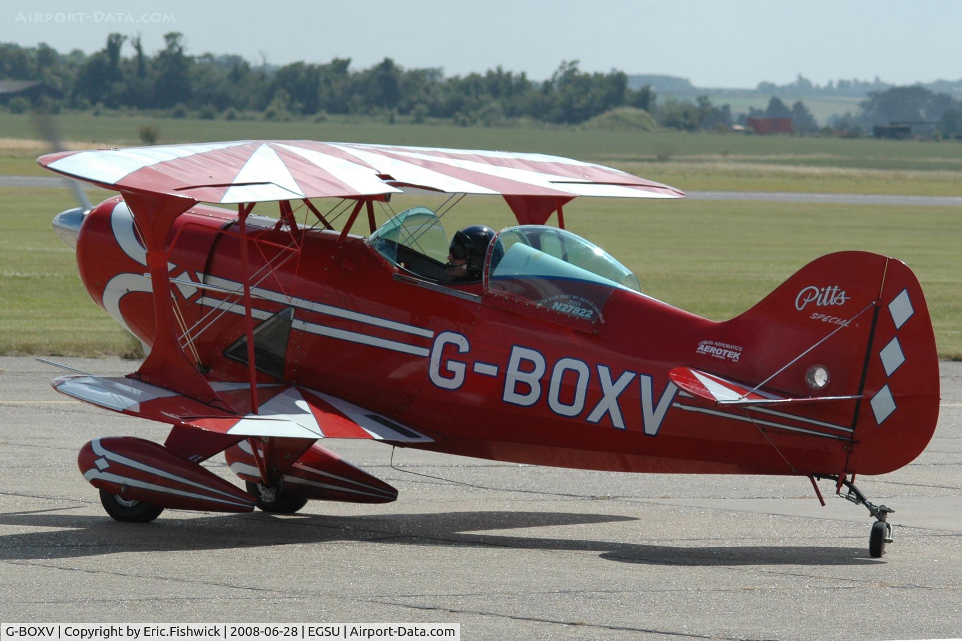 G-BOXV, 1984 Pitts S-1S Special C/N 7-0433, 1. G-BOXV at British Aerobatics Championships June 2008