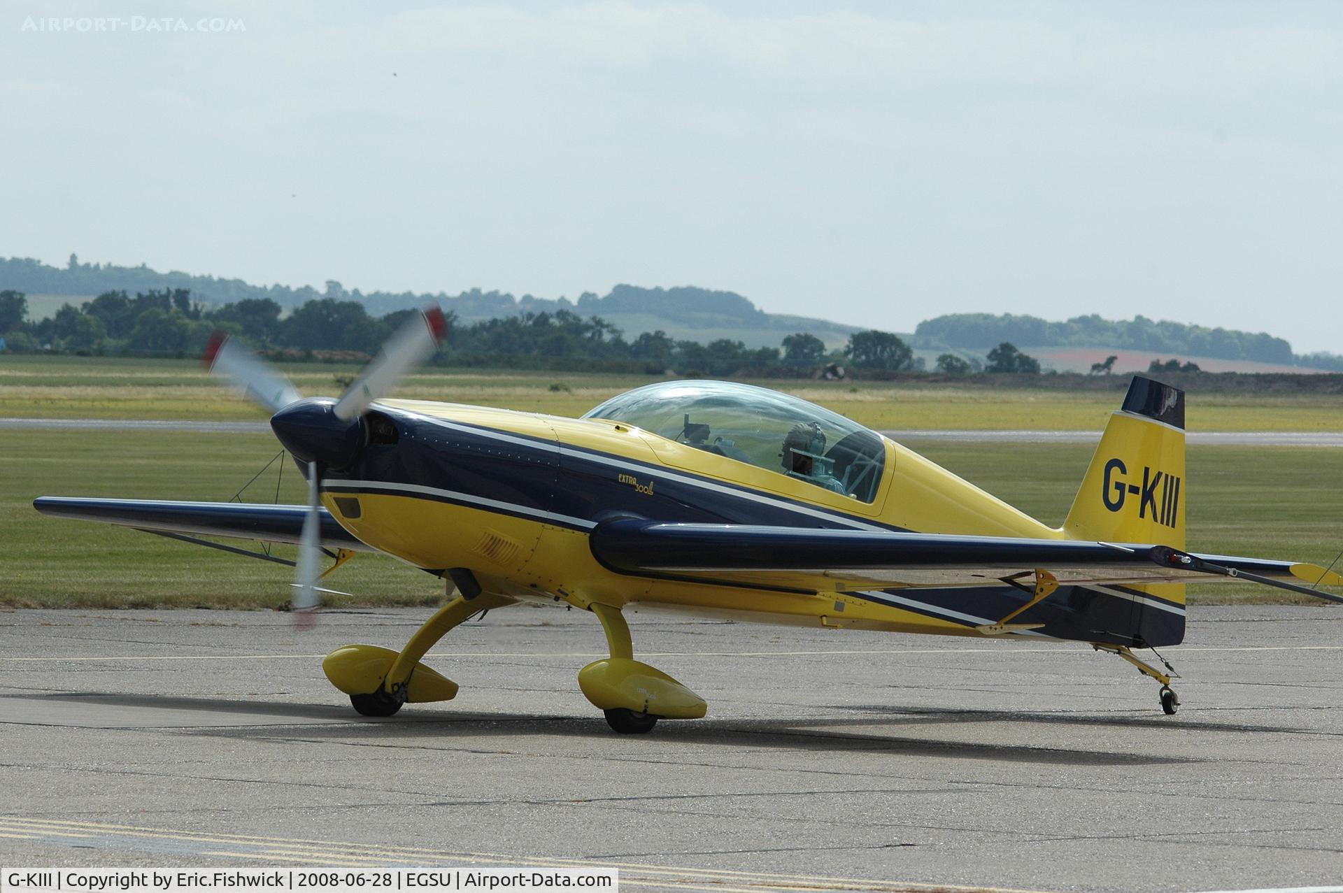G-KIII, 2006 Extra EA-300L C/N 1246, 3. G-KIII at British Aerobatics Championships June 2008