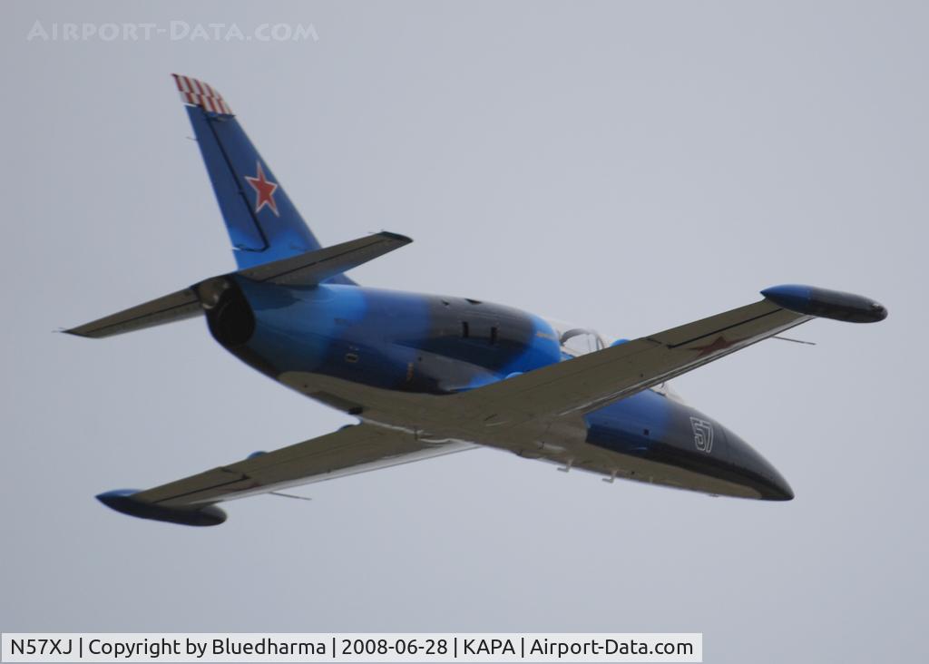 N57XJ, 1984 Aero L-39C Albatros C/N 432827, Takeoff on 35R.
