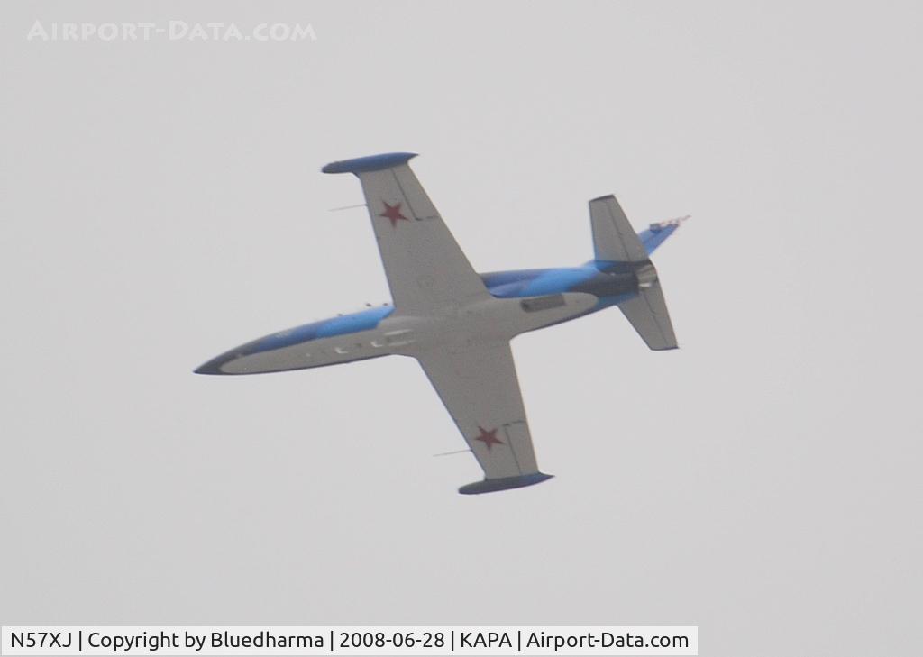 N57XJ, 1984 Aero L-39C Albatros C/N 432827, Flight over KAPA, on final turn to 35R.