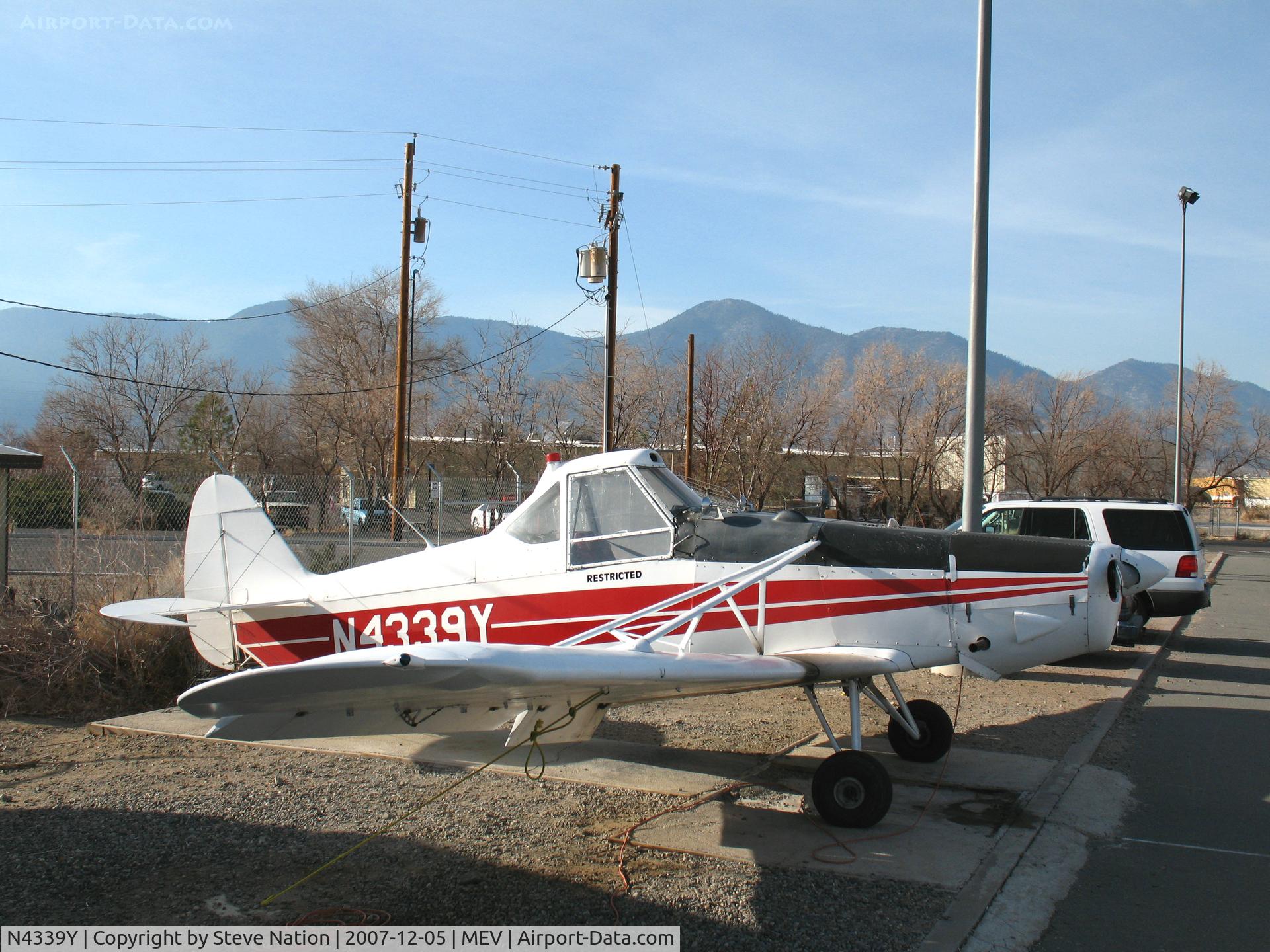 N4339Y, 1968 Piper PA-25-260 C/N 25-4833, Glider tug 1968 Piper PA-25-260 @ Minden, NV