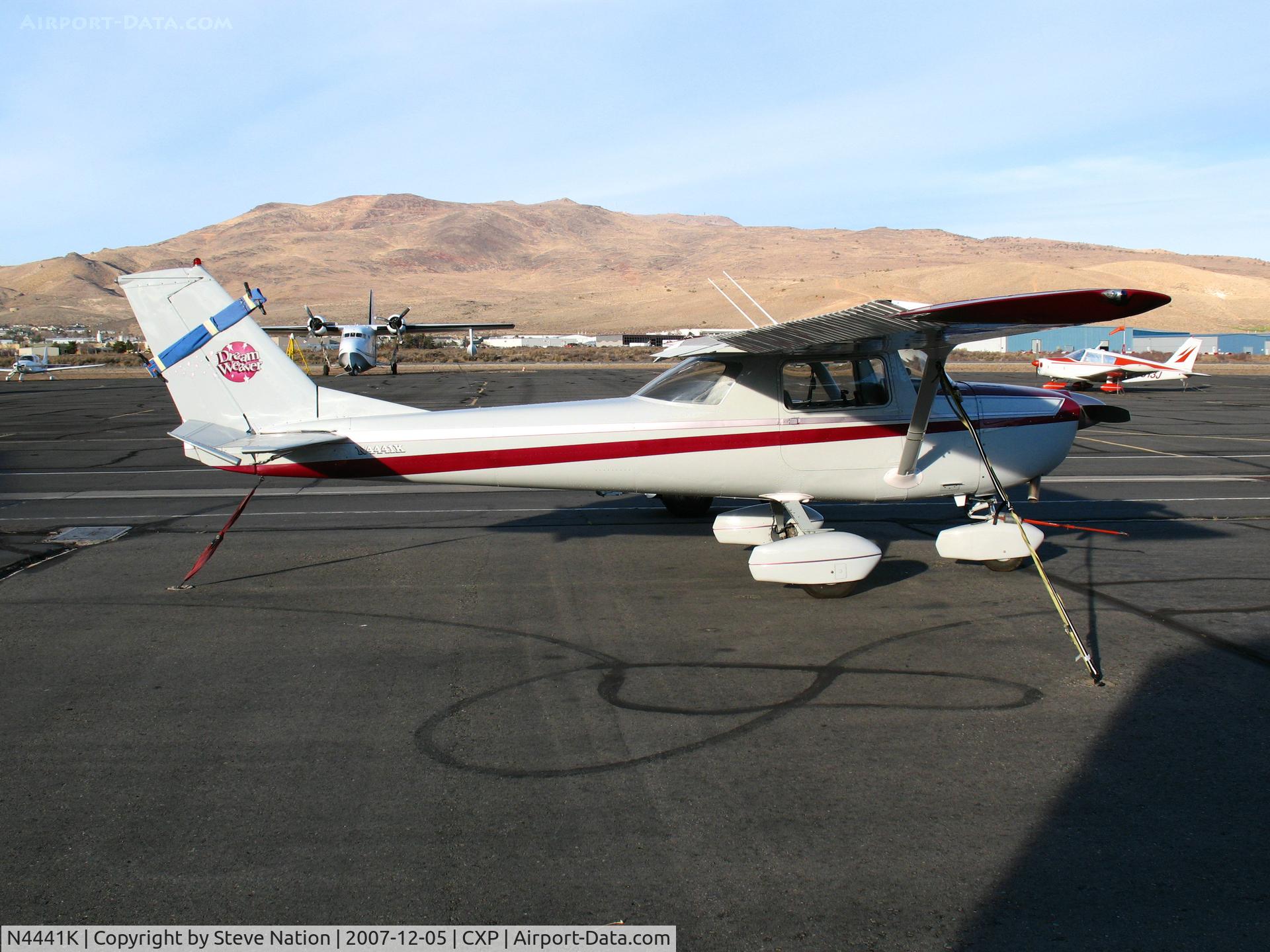 N4441K, 1966 Cessna 150G C/N 15065397, 1966 Cessna 150G 'Dreamweaver' titles @ Carson City, NV