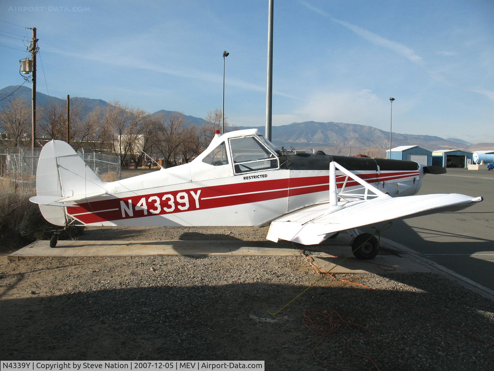 N4339Y, 1968 Piper PA-25-260 C/N 25-4833, Glider tug 1968 Piper PA-25-260 @ Minden, NV
